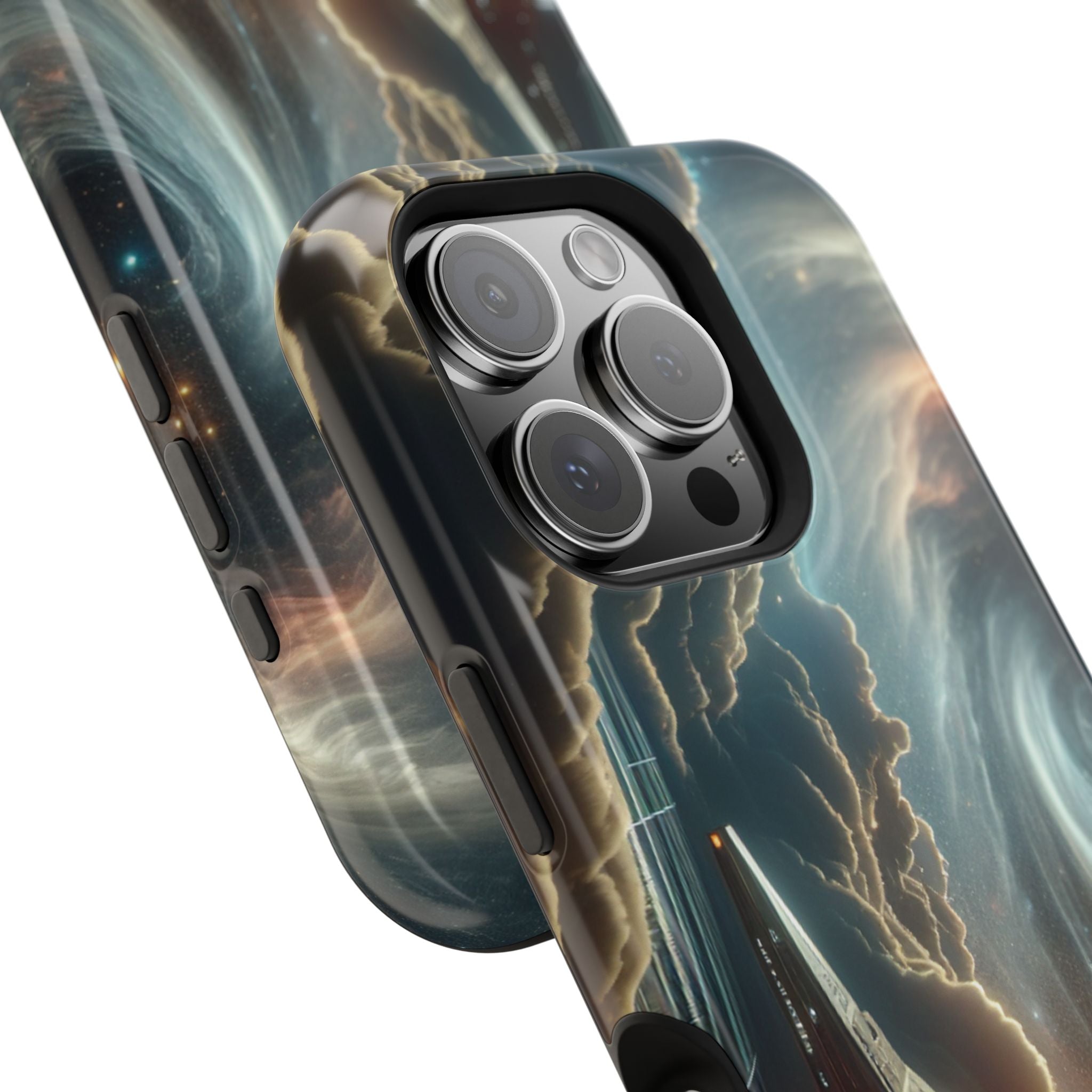 Cosmic Space Ship Impact Resistant Phone Case