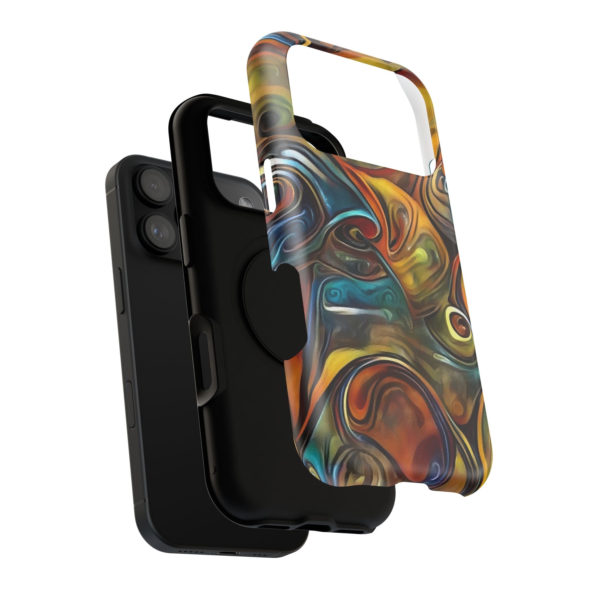 Artistic Impact-Resistant Phone Cases
