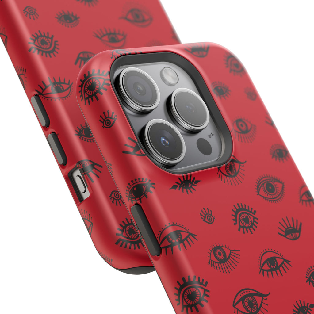 Bold Eye Phone Case, Impact-Resistant