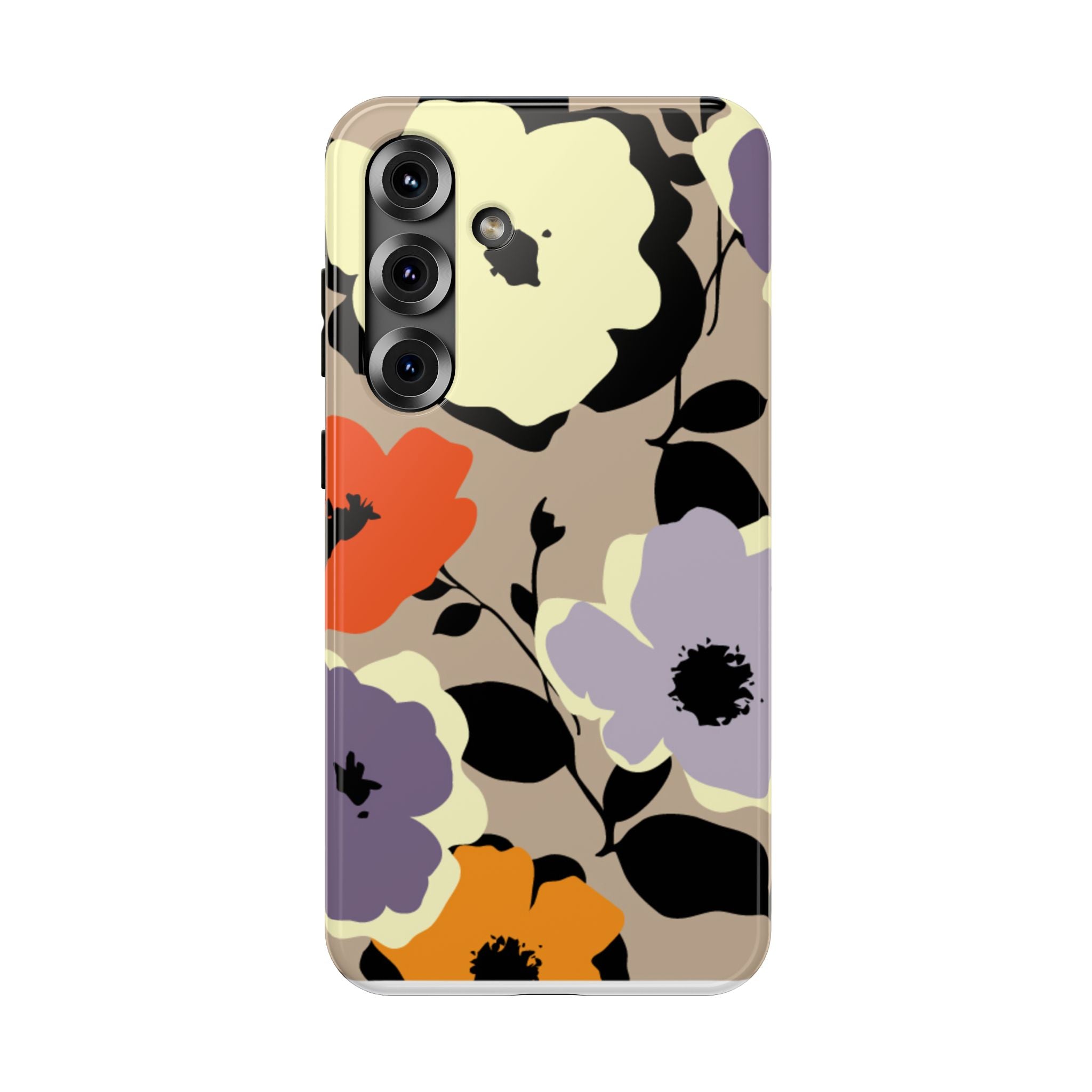 Floral Impact-Resistant Phone Case