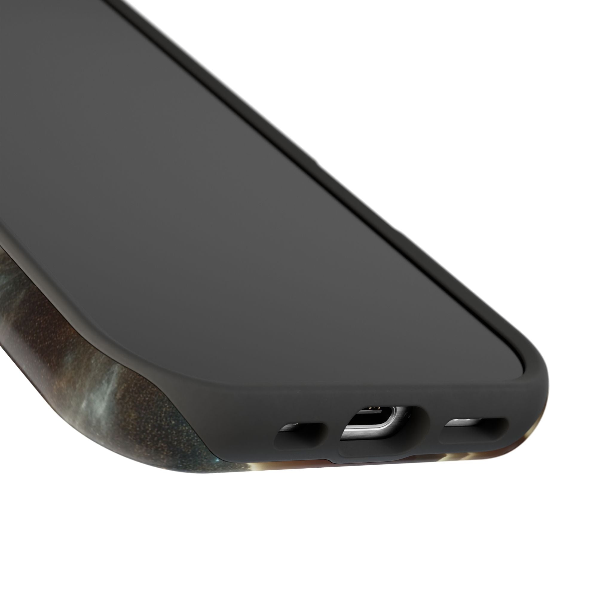 Cosmic Space Ship Impact Resistant Phone Case