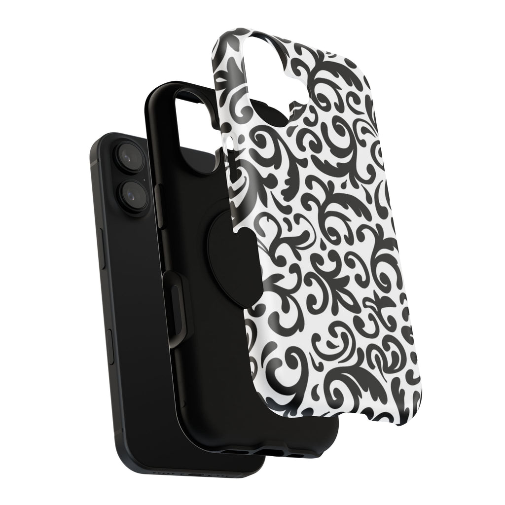Stylish Black & White Design Phone Case
