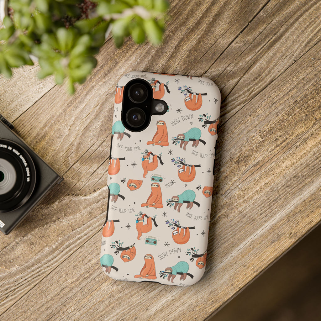 Sloth-Themed Phone Cases