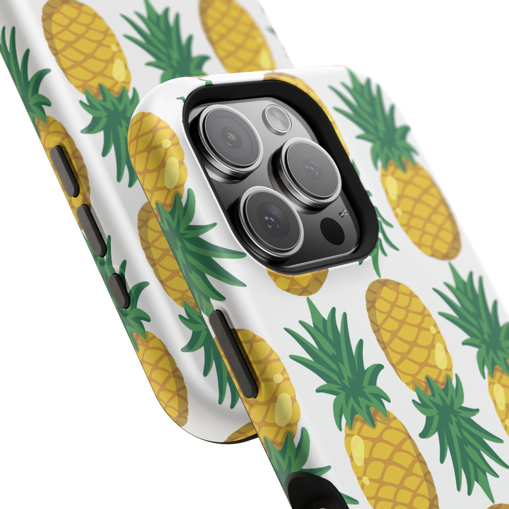 Pineapple Print Phone Case - Impact-Resistant