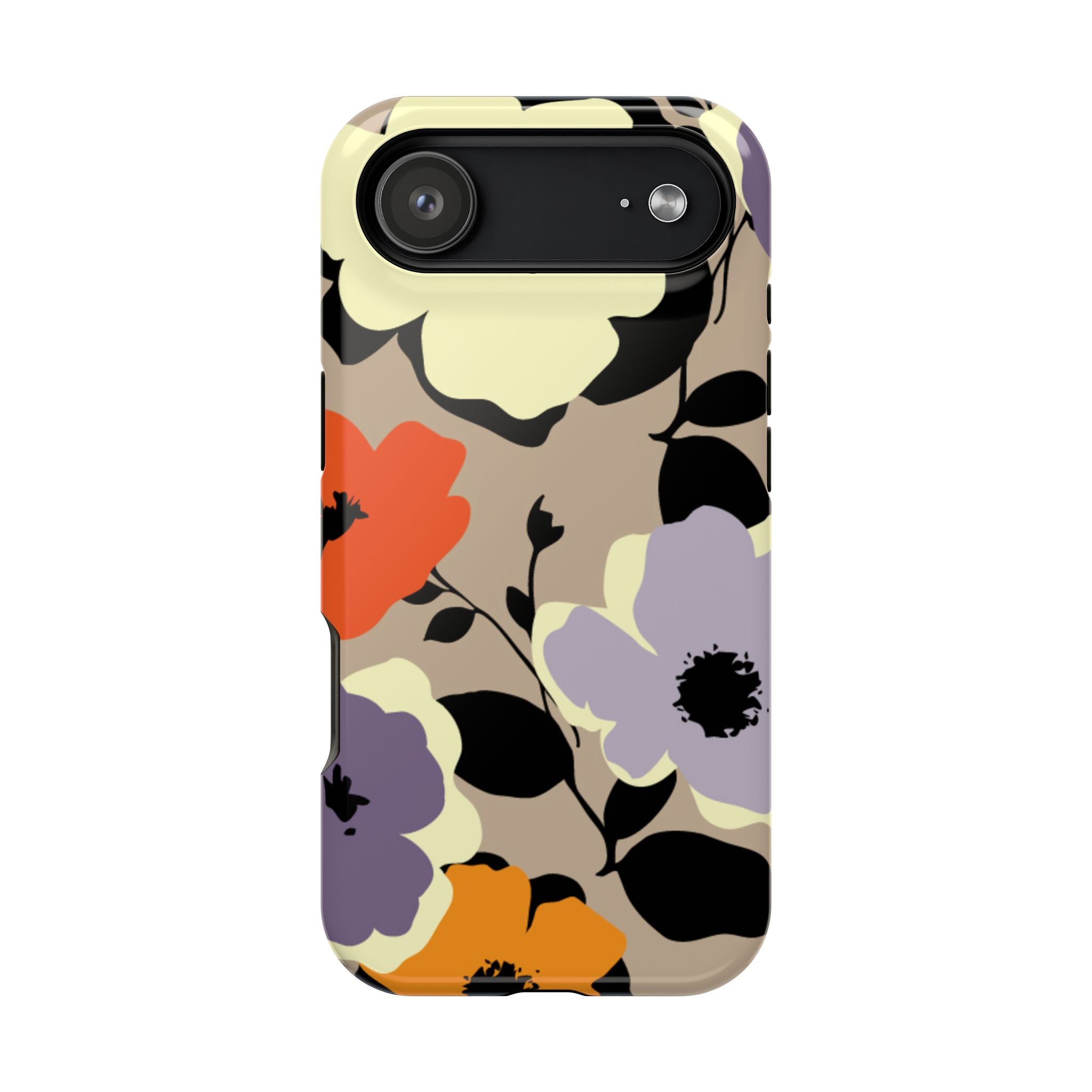 Floral Impact-Resistant Phone Case