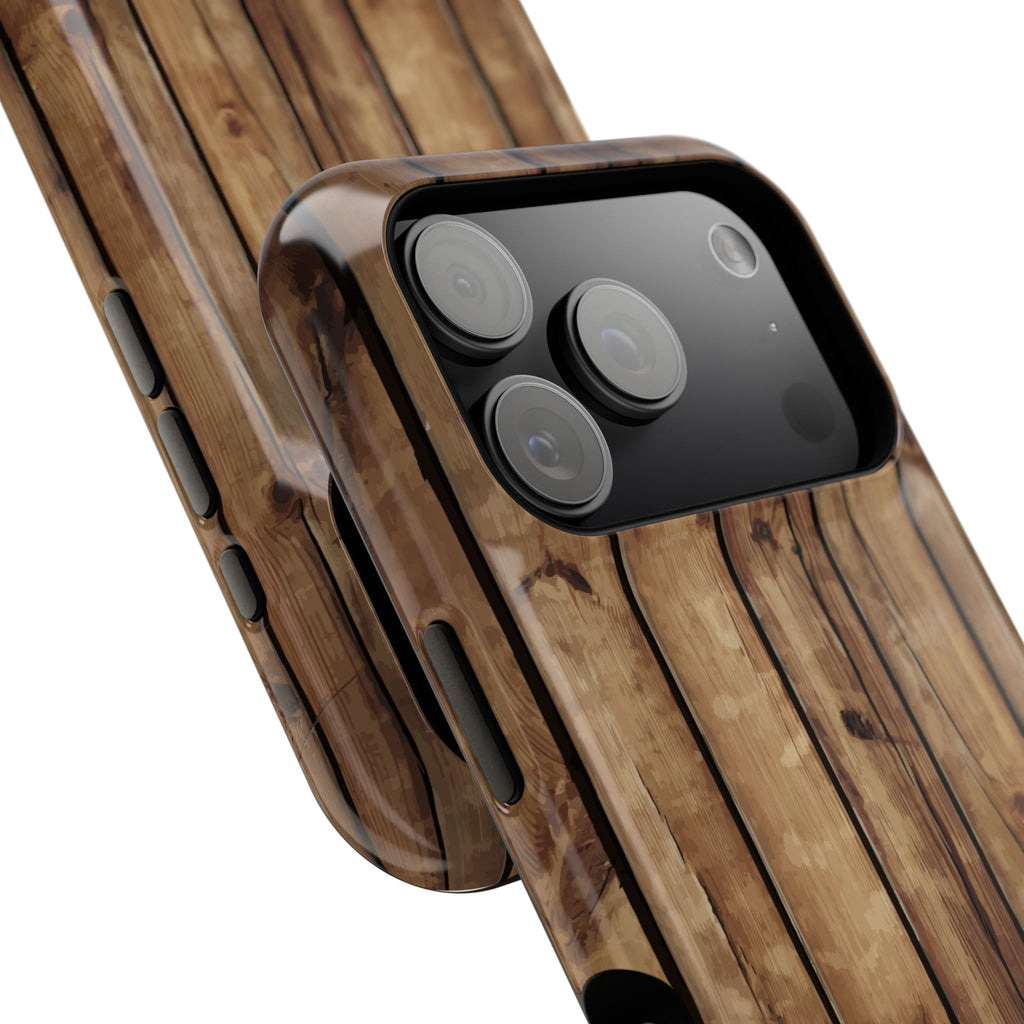 Rustic Wood Phone Case | Impact-Resistant