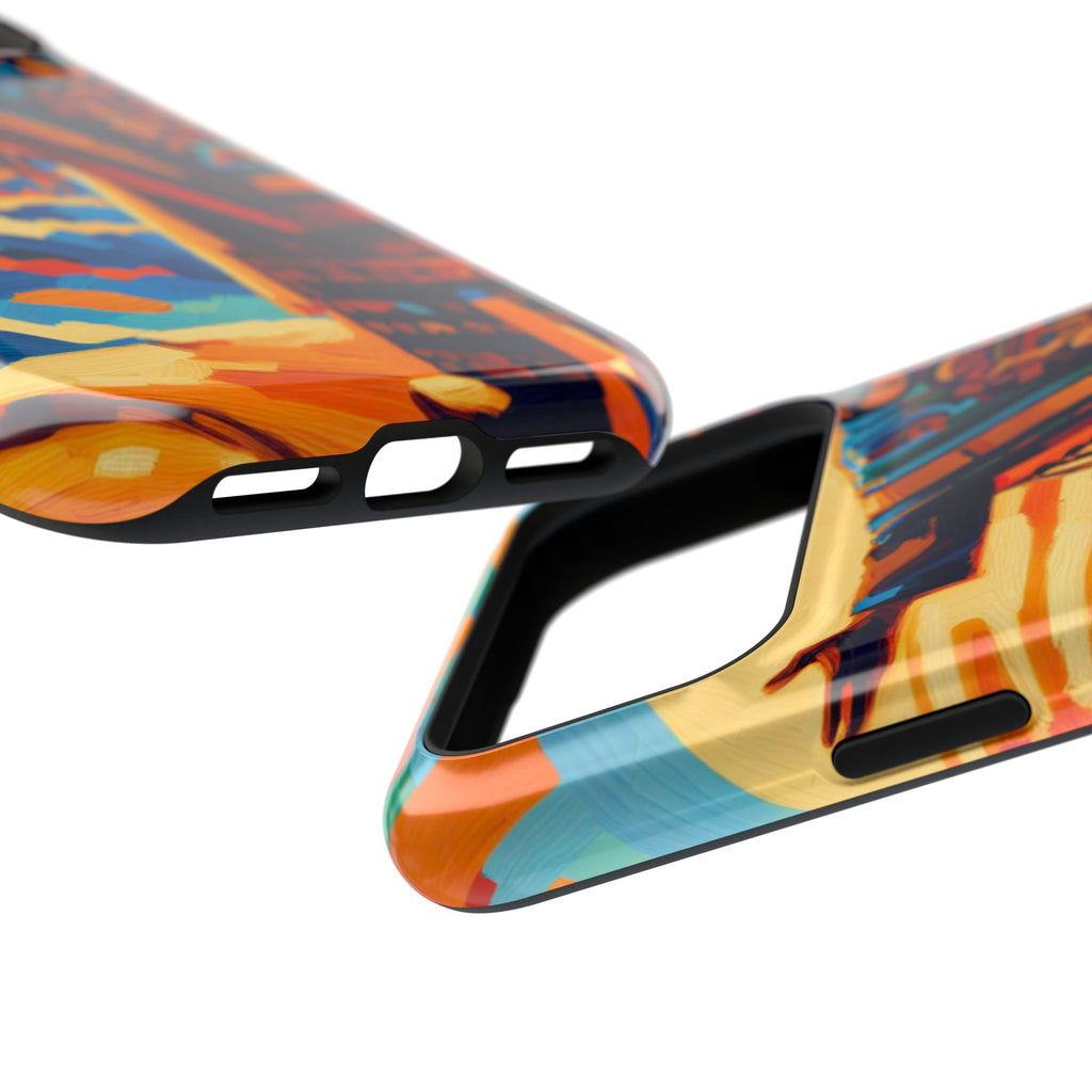 Impact Resistant Phone Case Sombrero Man Art