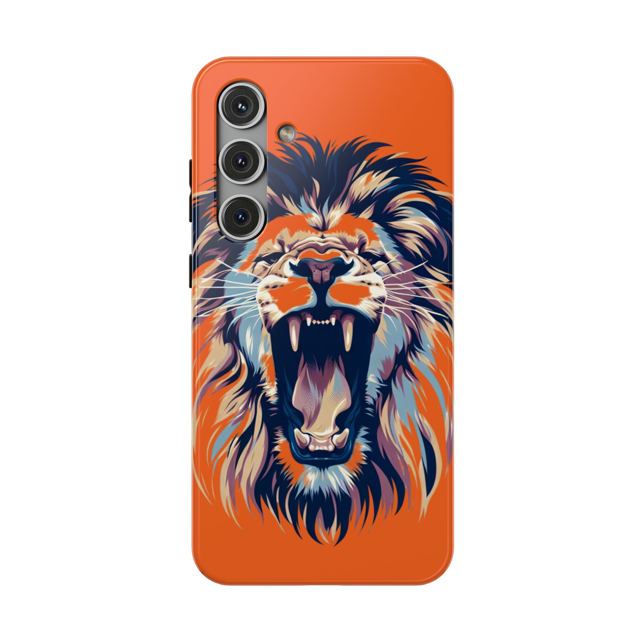 Wild Roar Lion Impact Resistant Phone Case