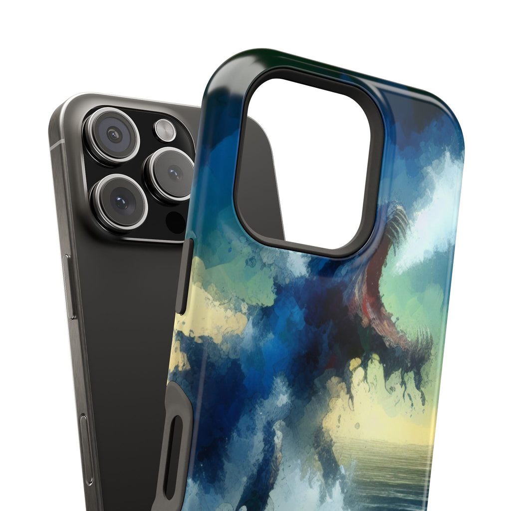 Impact Resistant Phone Tough Case - Creature Surfacing Design