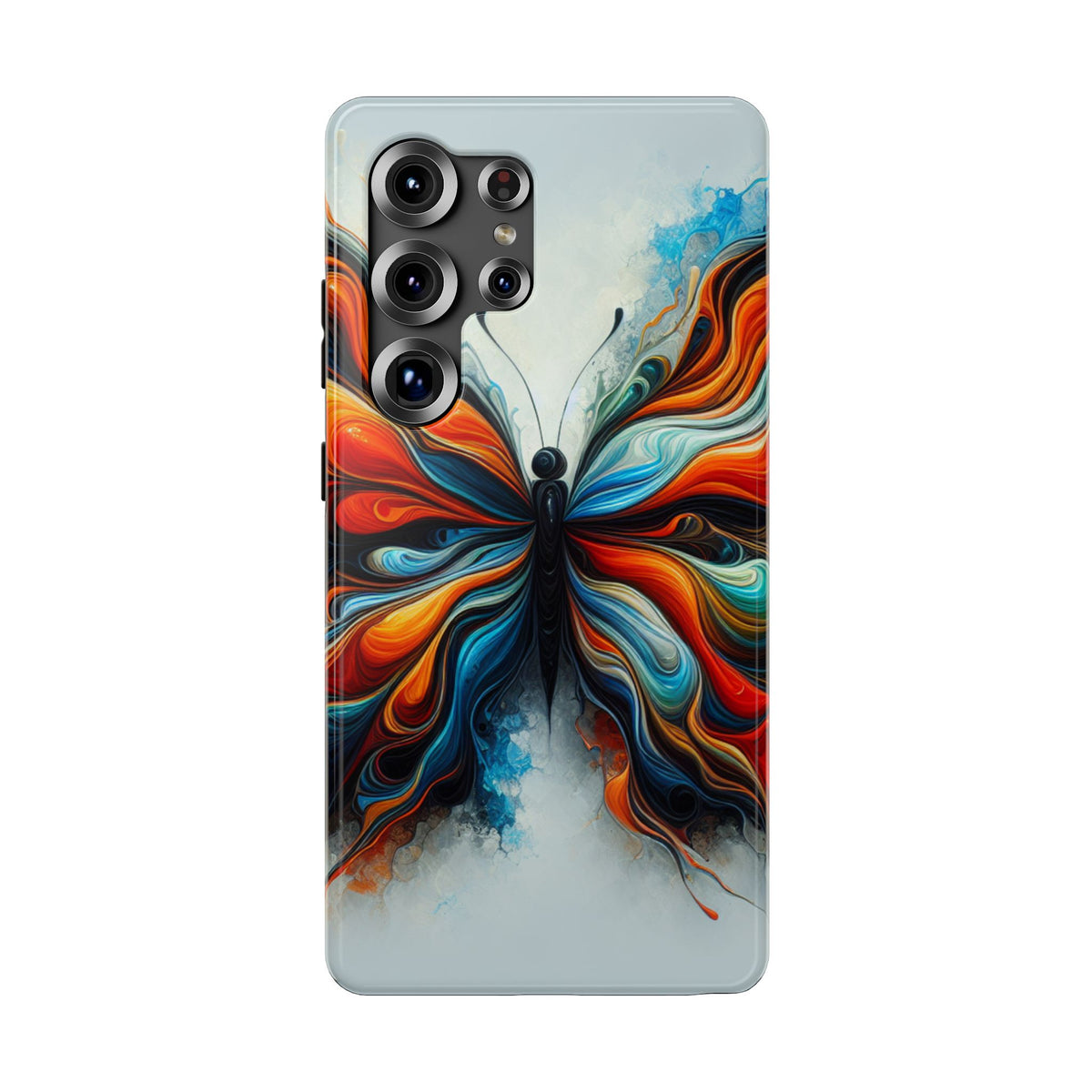 Vibrant Butterfly Impact Resistant Phone Case Unique Gift for Nature Lovers