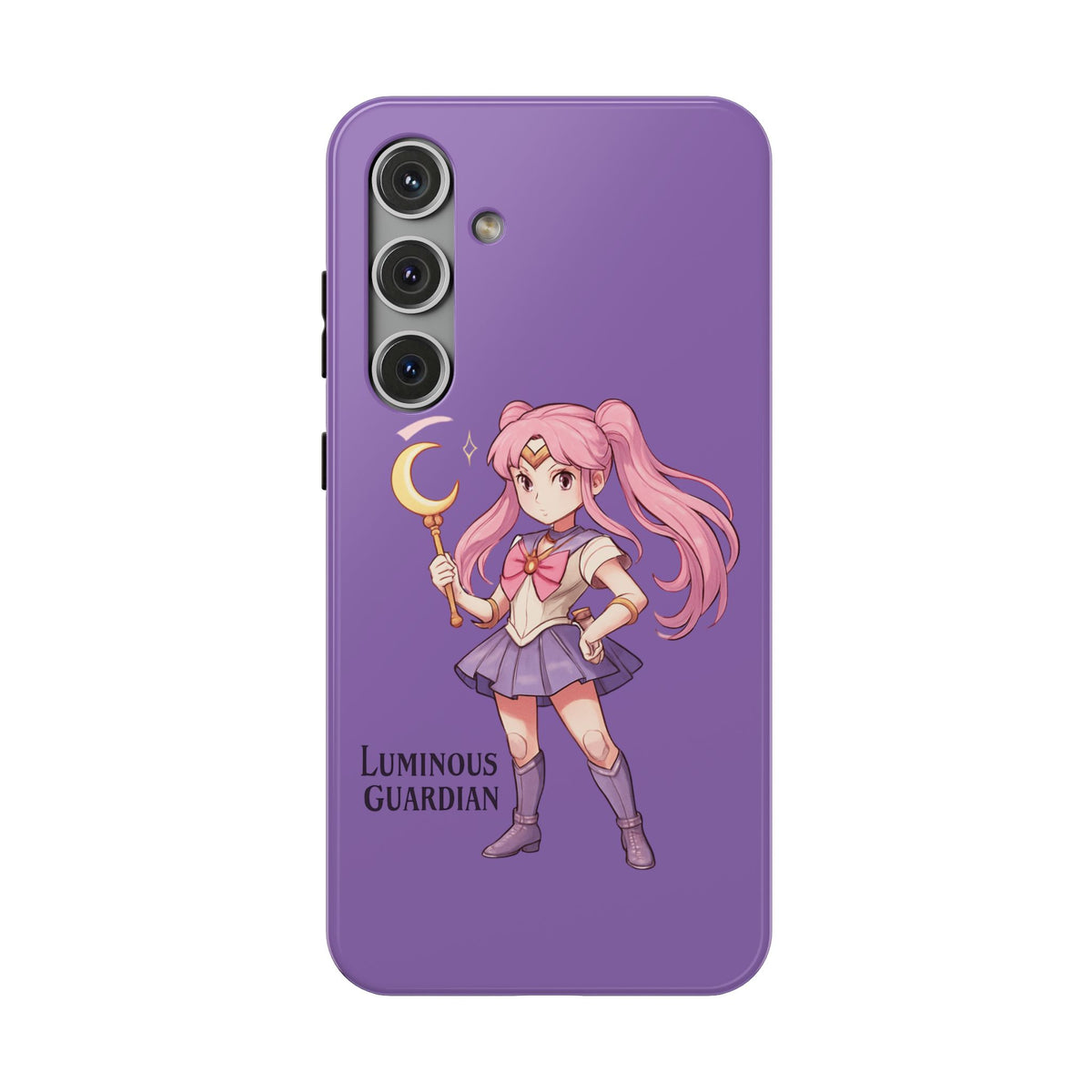 Luminous Guardian Phone Case, Impact-Resistant