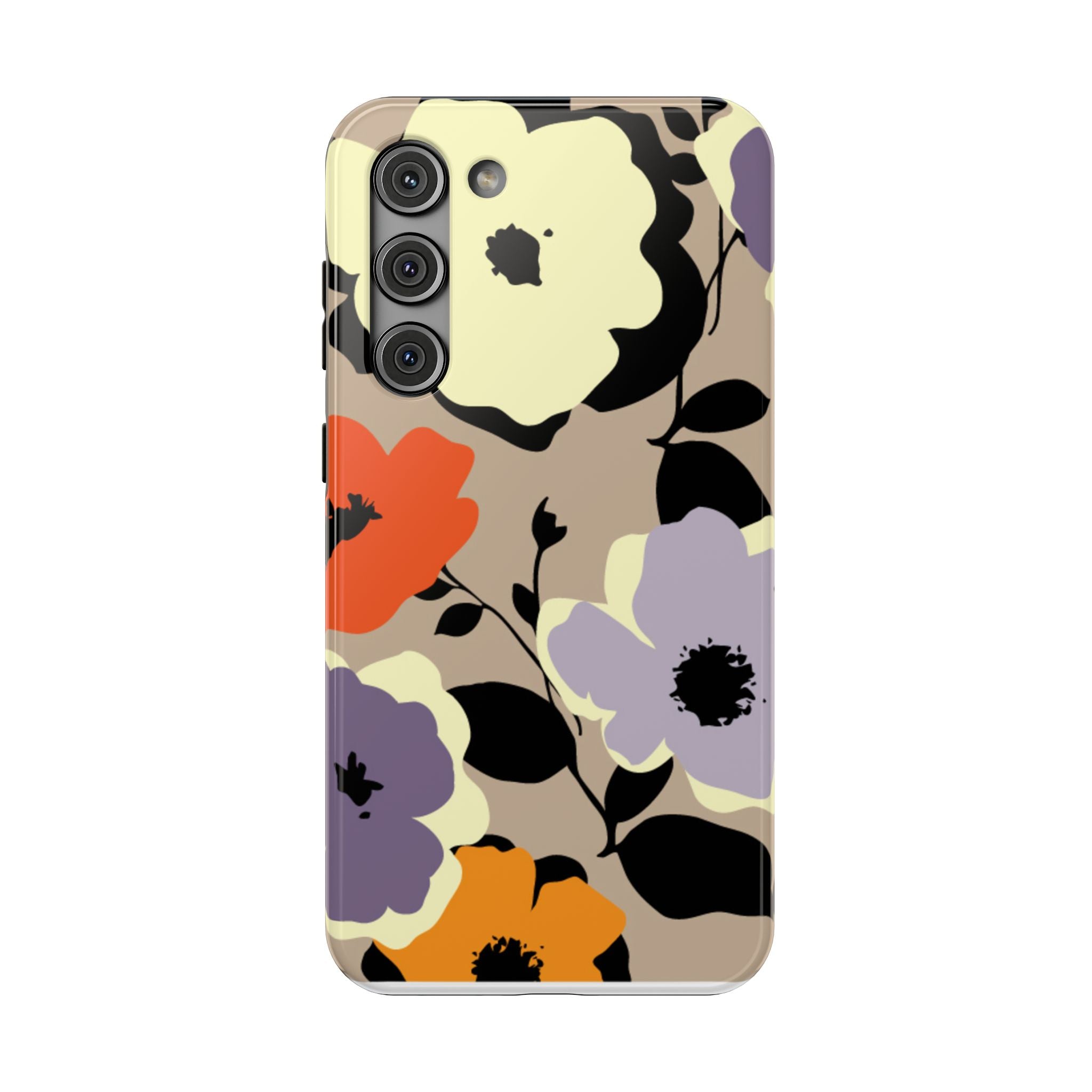 Floral Impact-Resistant Phone Case
