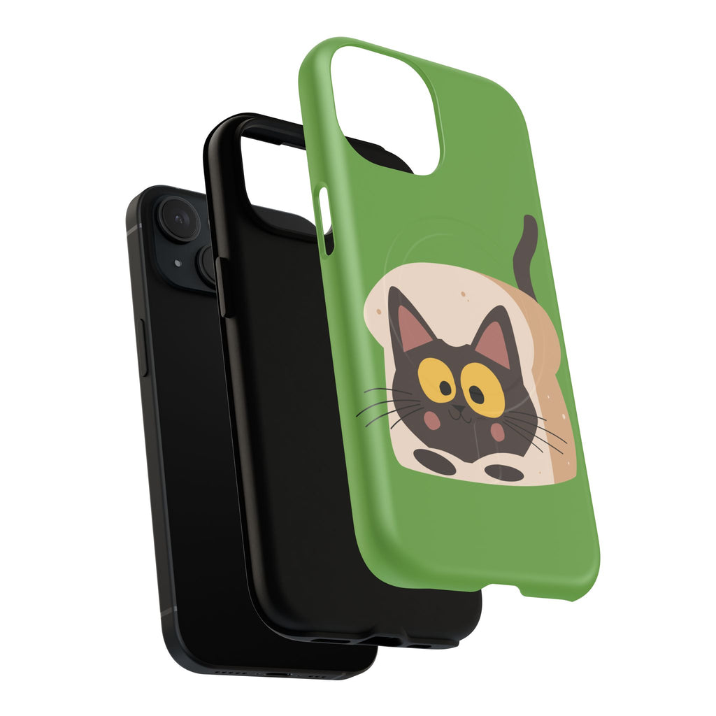 Cat Bread Magnetic Tough Phone Case