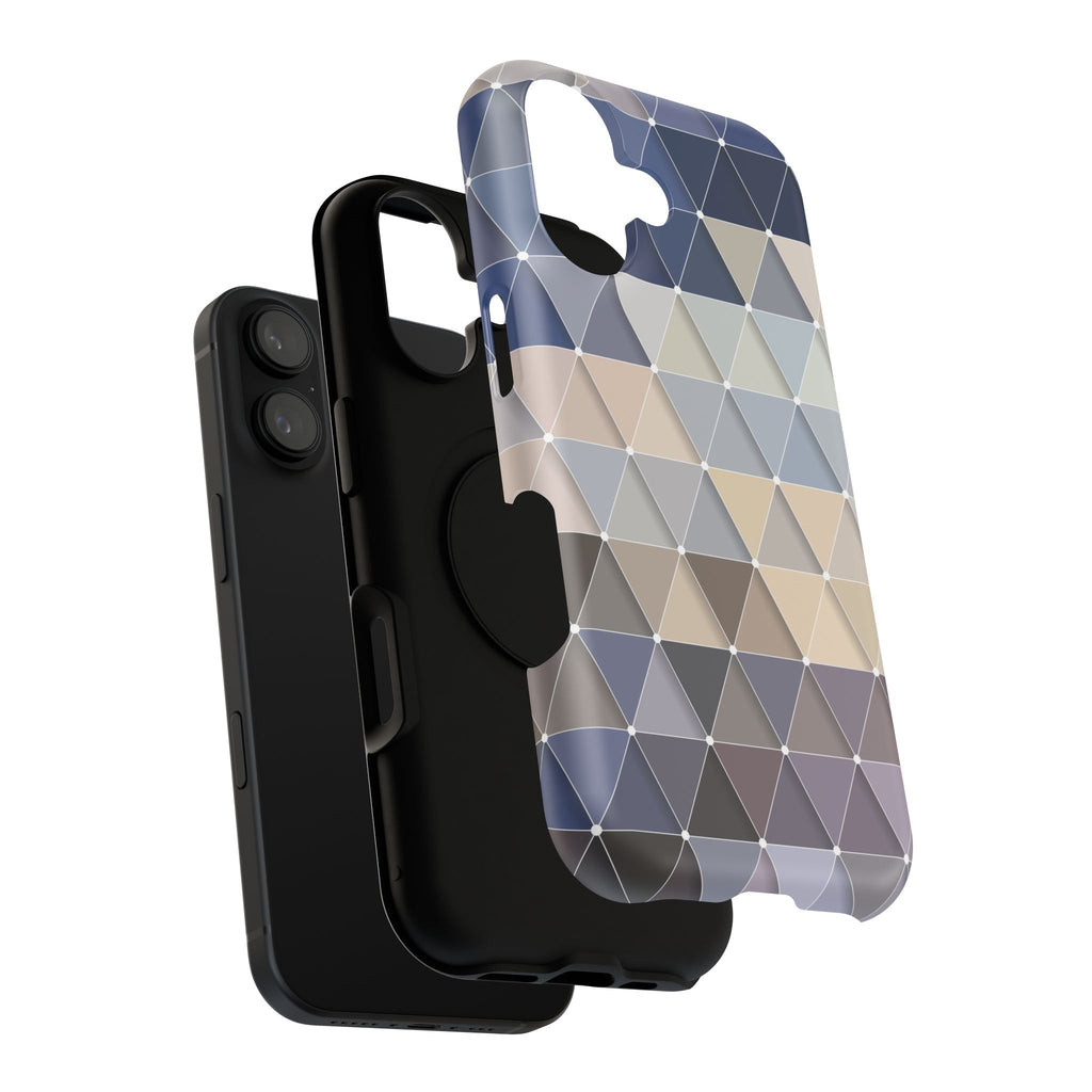 Geometric Phone Case - Stylish Impact-Resistant
