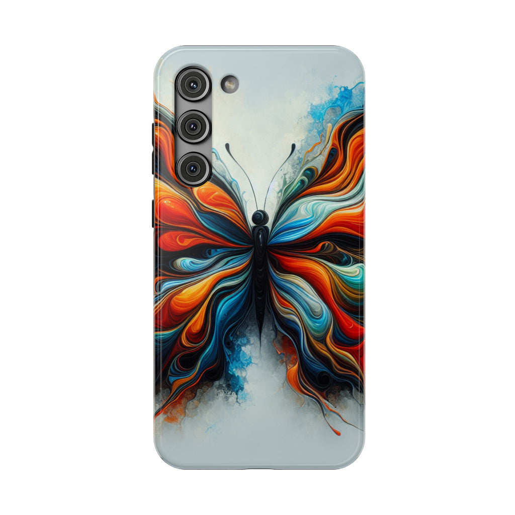 Vibrant Butterfly Impact Resistant Phone Case Unique Gift for Nature Lovers
