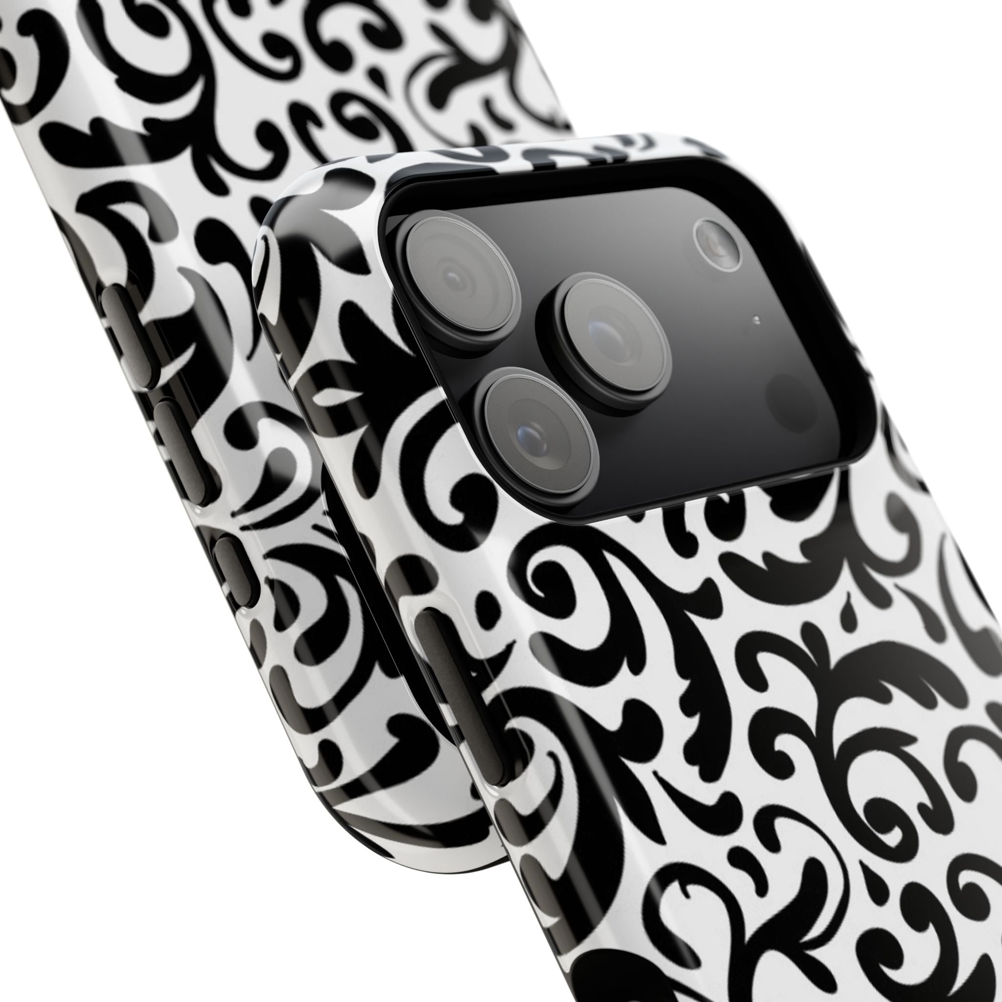 Stylish Black & White Design Phone Case