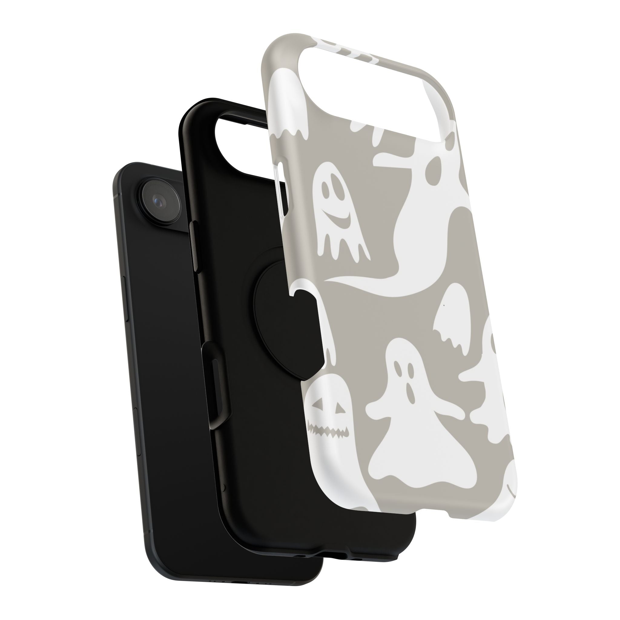 Cute Ghost Phone Case, Impact-Resistant