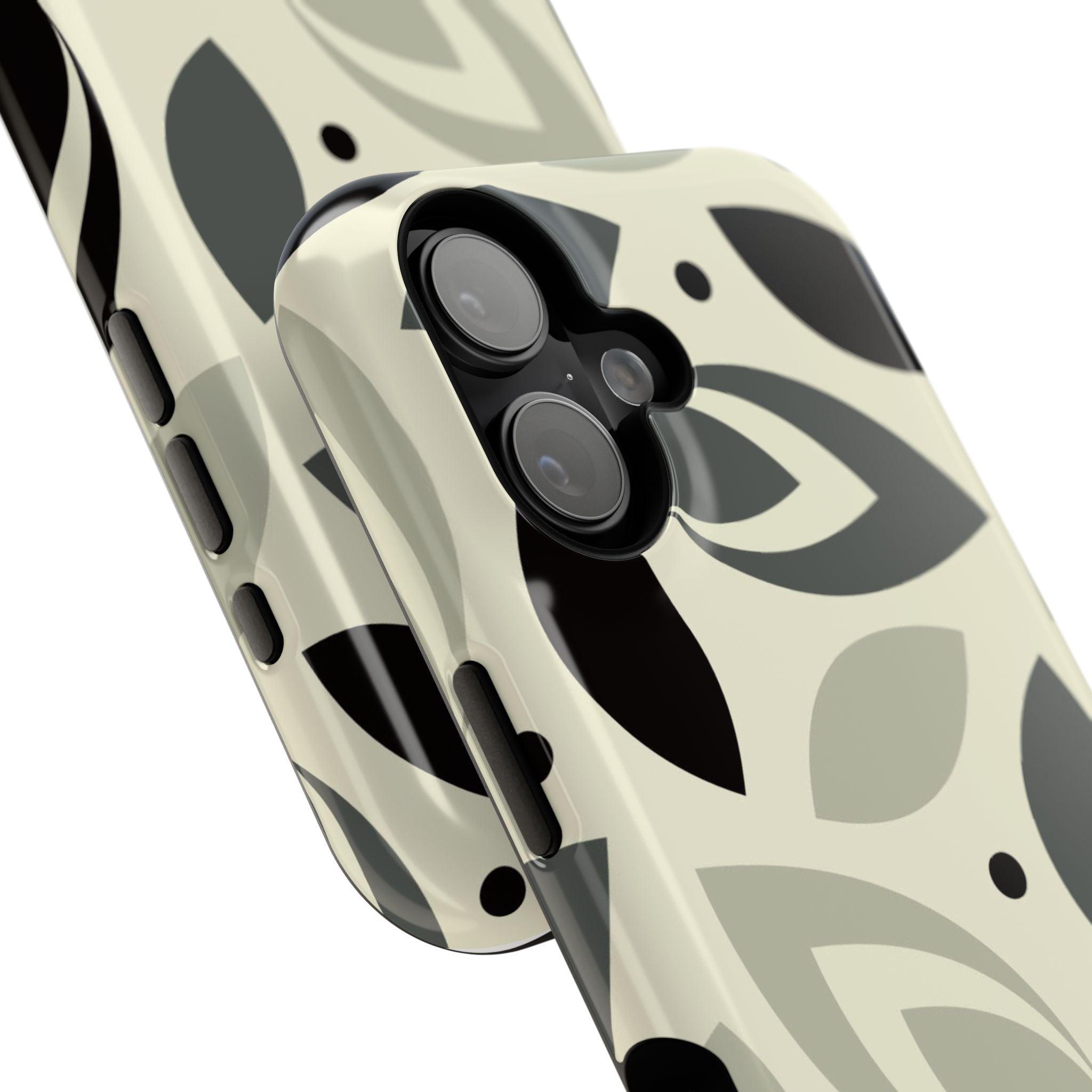 Modern Leaf Impact-Resistant Phone Cases