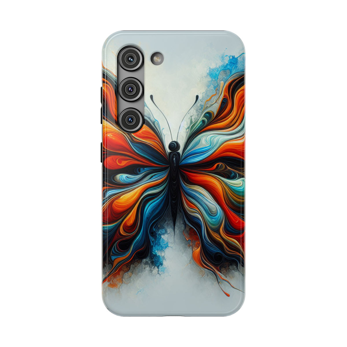 Vibrant Butterfly Impact Resistant Phone Case Unique Gift for Nature Lovers