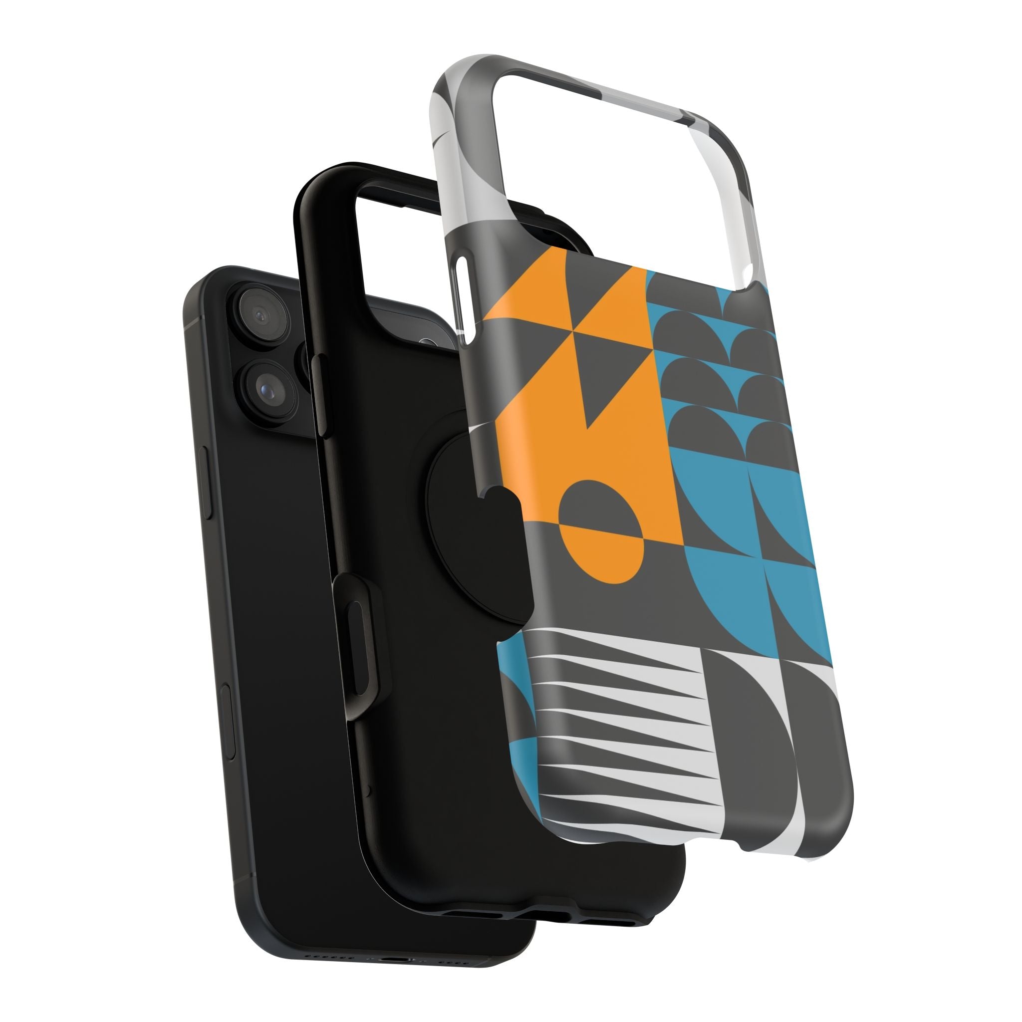 Geometric Impact-Resistant Phone Case