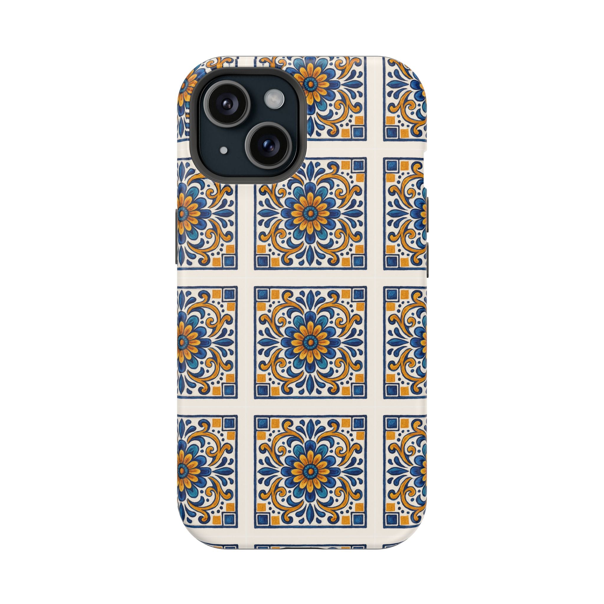 Colorful Floral Phone Case, Durable Impact-Resistant
