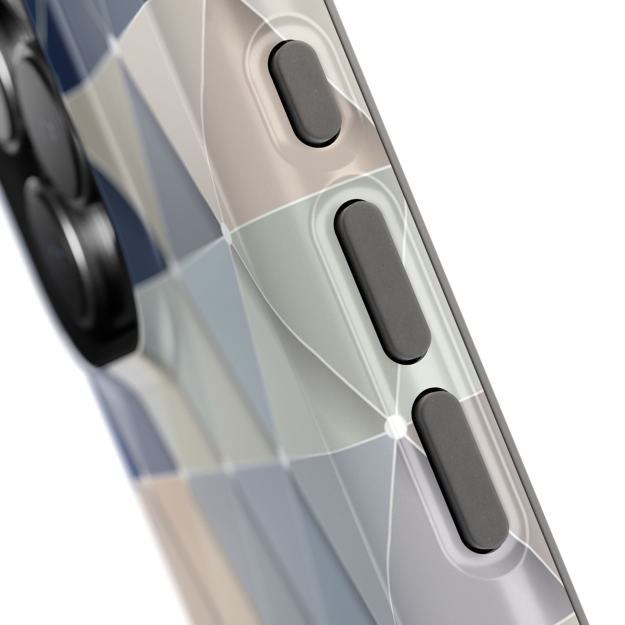 Geometric Phone Case - Stylish Impact-Resistant
