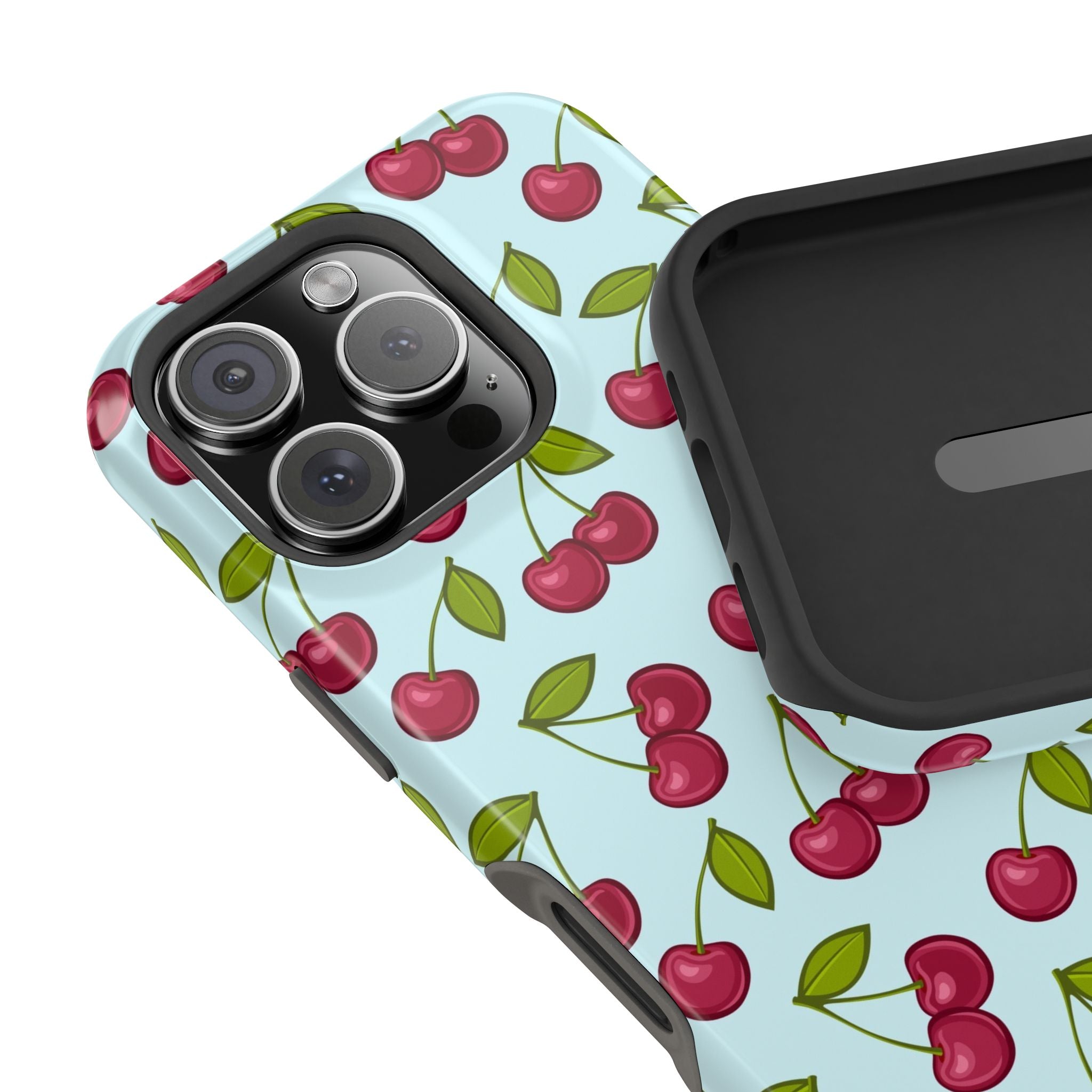Cherry Pattern Phone Case, Cute Cherry