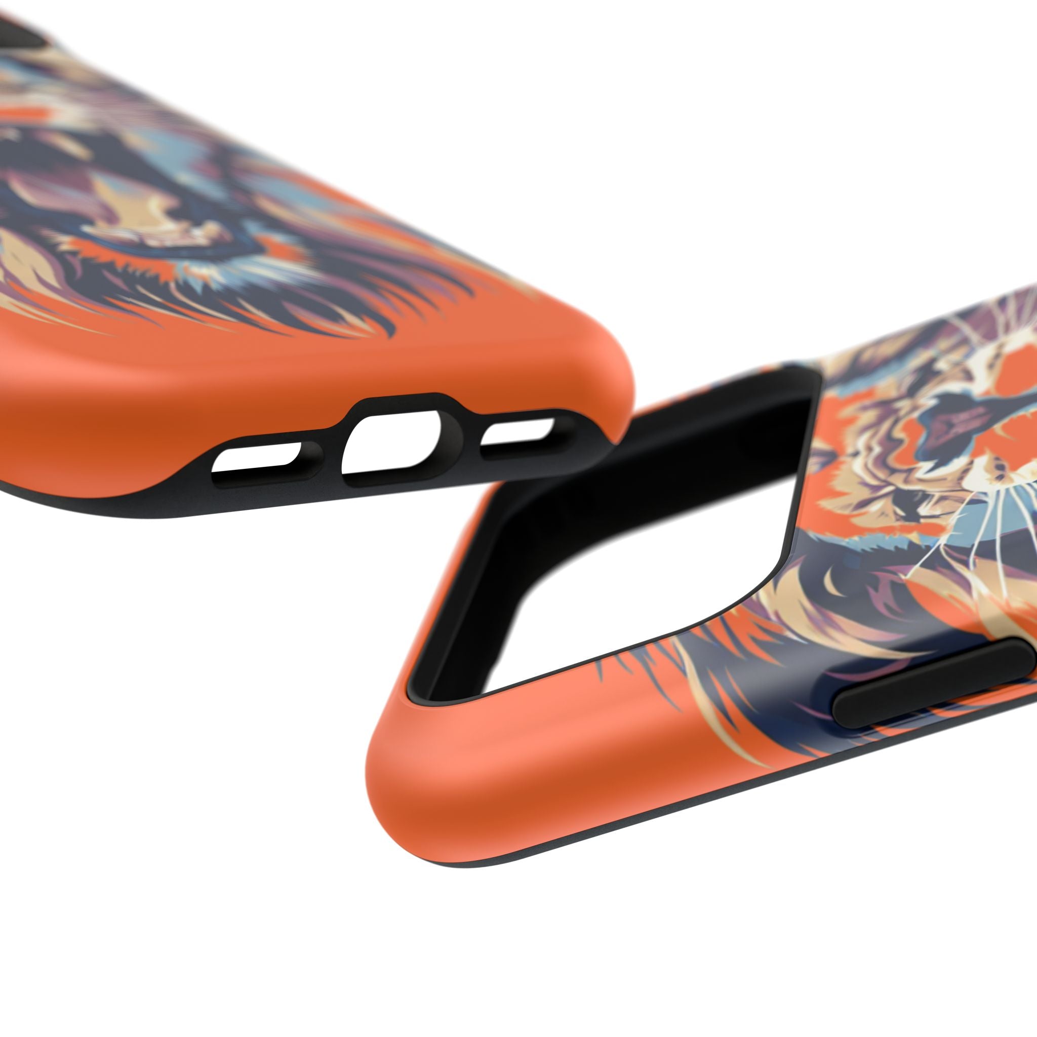 Wild Roar Lion Impact Resistant Phone Case