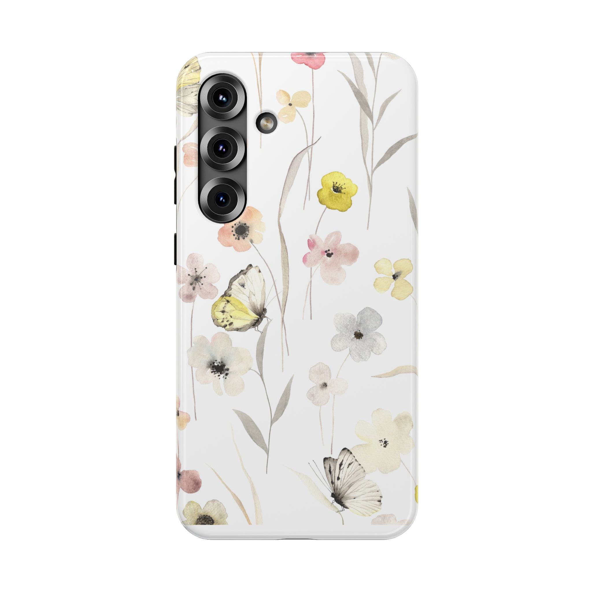 Floral Impact-Resistant Phone Case