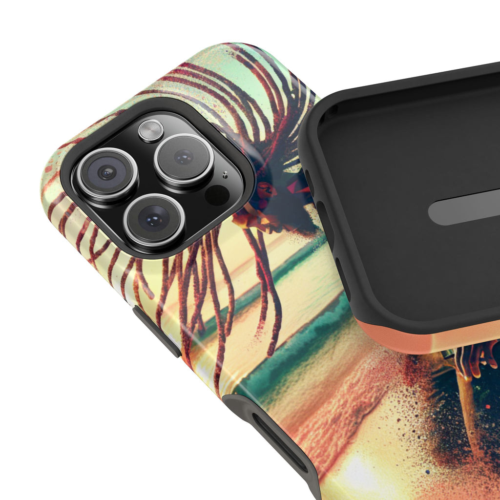 Impact Resistant Phone Case - Preying at Sunset