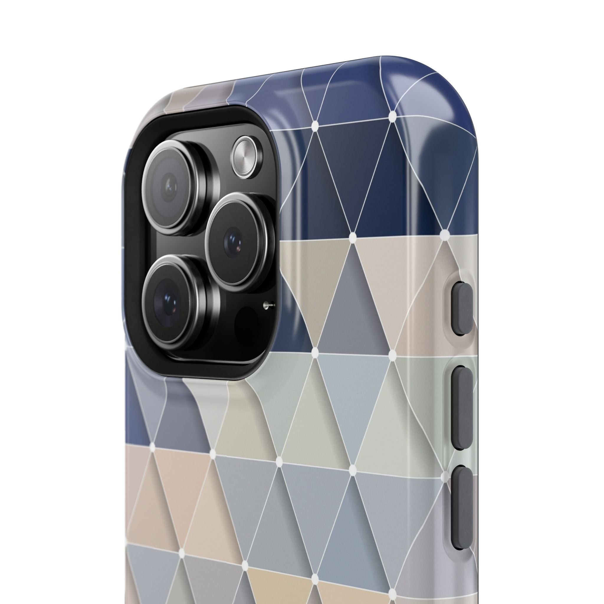Geometric Phone Case - Stylish Impact-Resistant