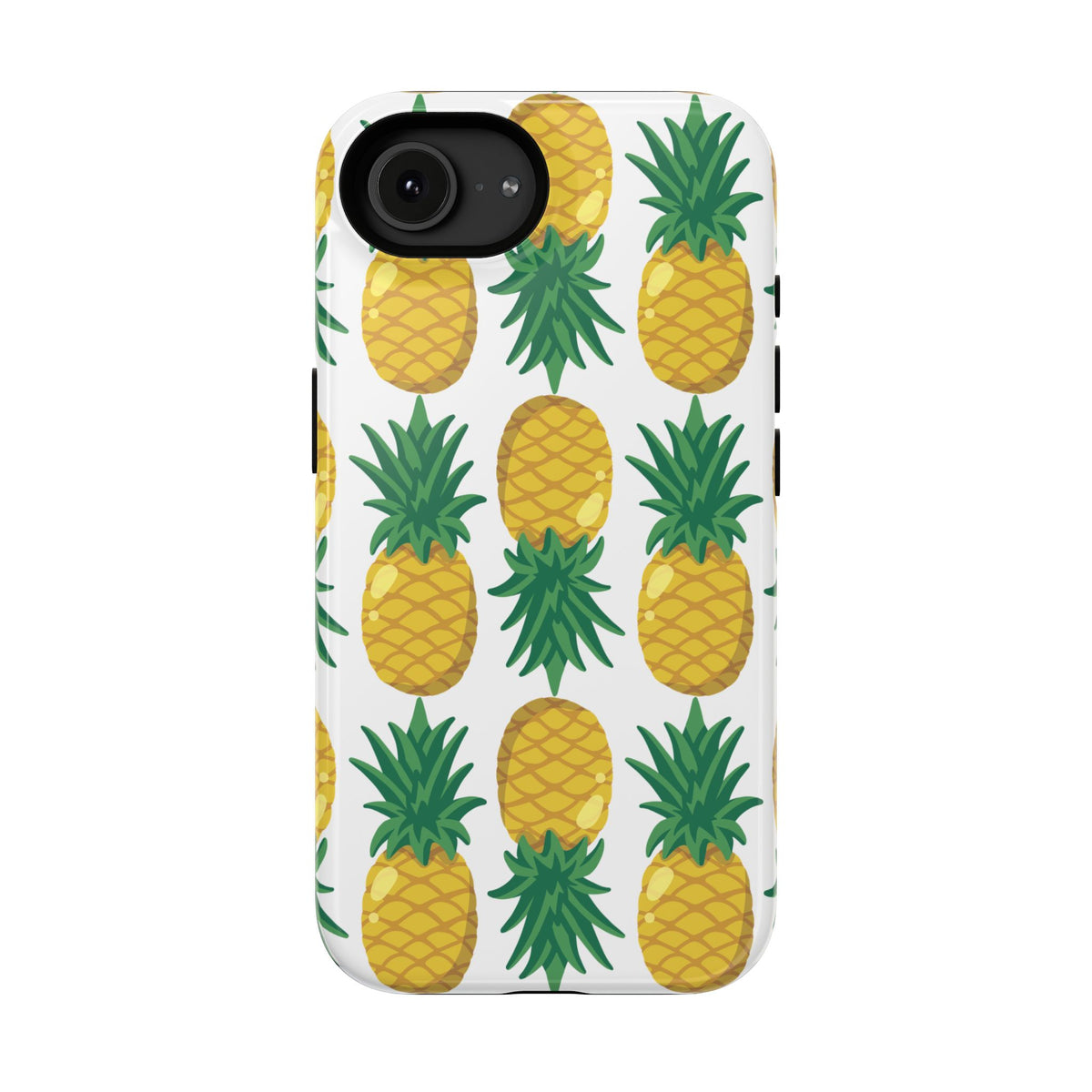 Pineapple Print Phone Case - Impact-Resistant