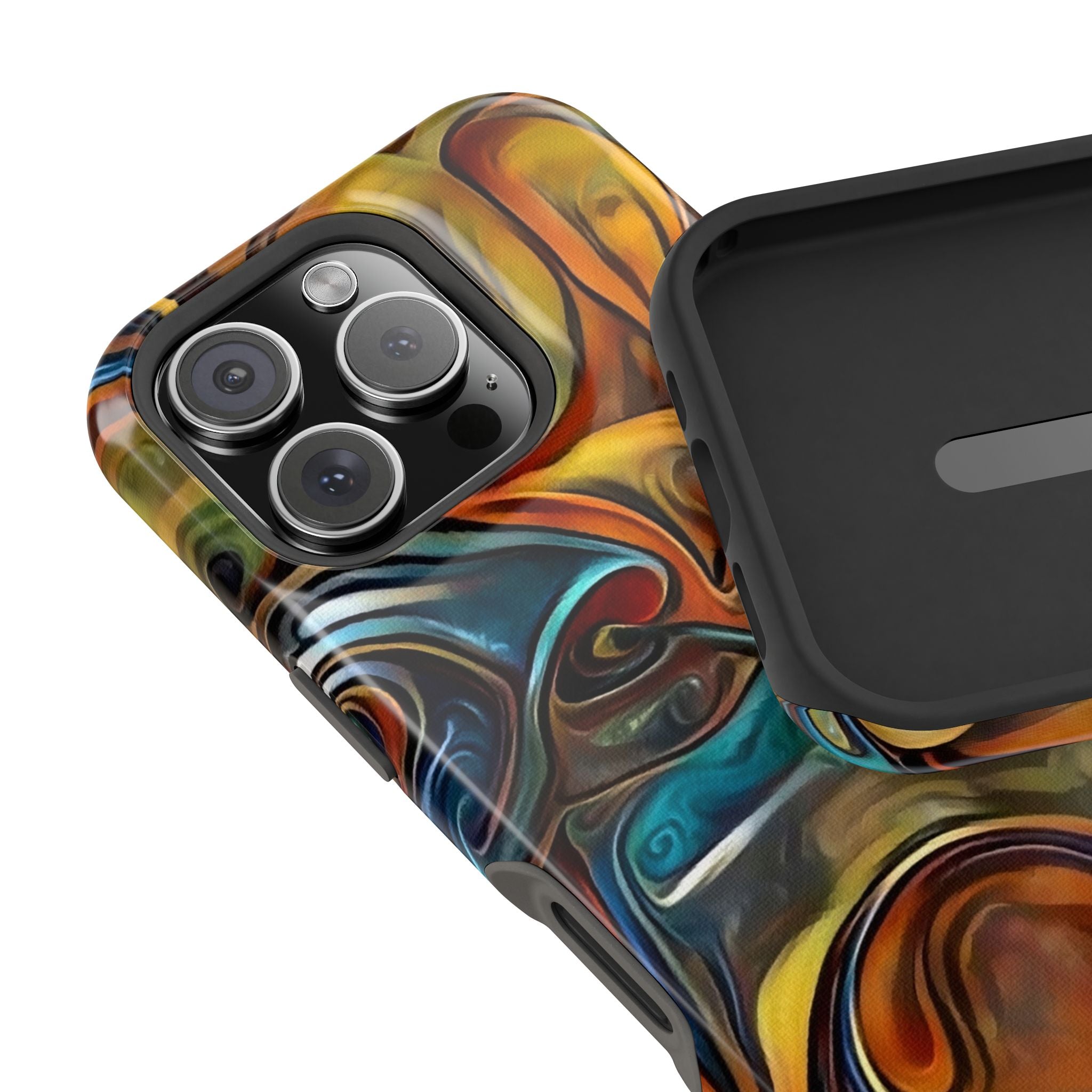 Artistic Impact-Resistant Phone Cases