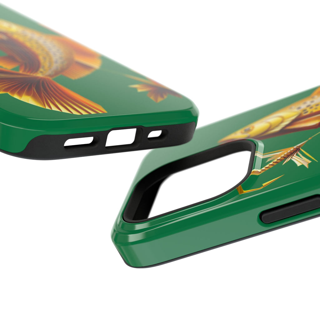 Impact Resistant Phone Case,  Lucky Charm Fish, Outdoor Enthusiast Gift