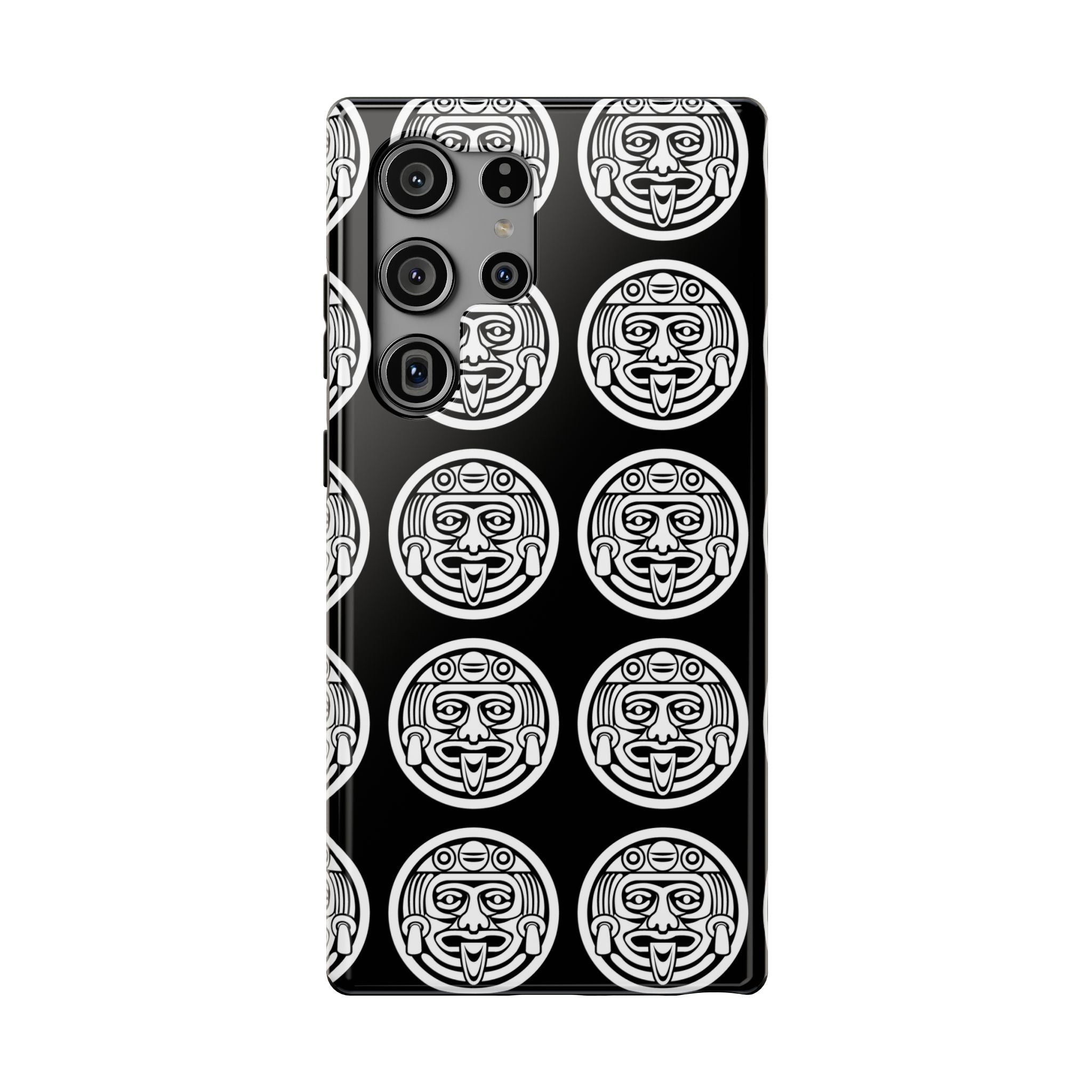 Aztec Calendar Impact-Resistant Phone Case