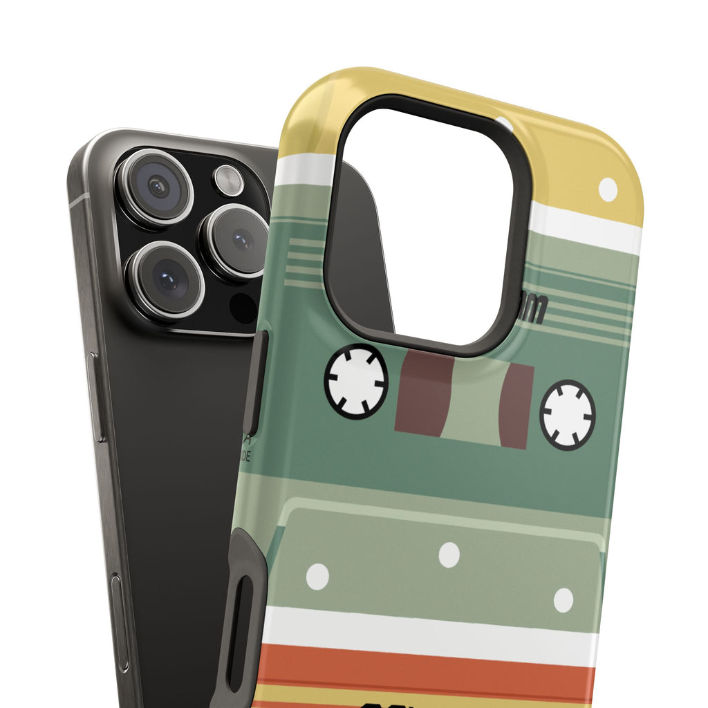 Phone Case - Retro Cassette Tape Impact Resistant