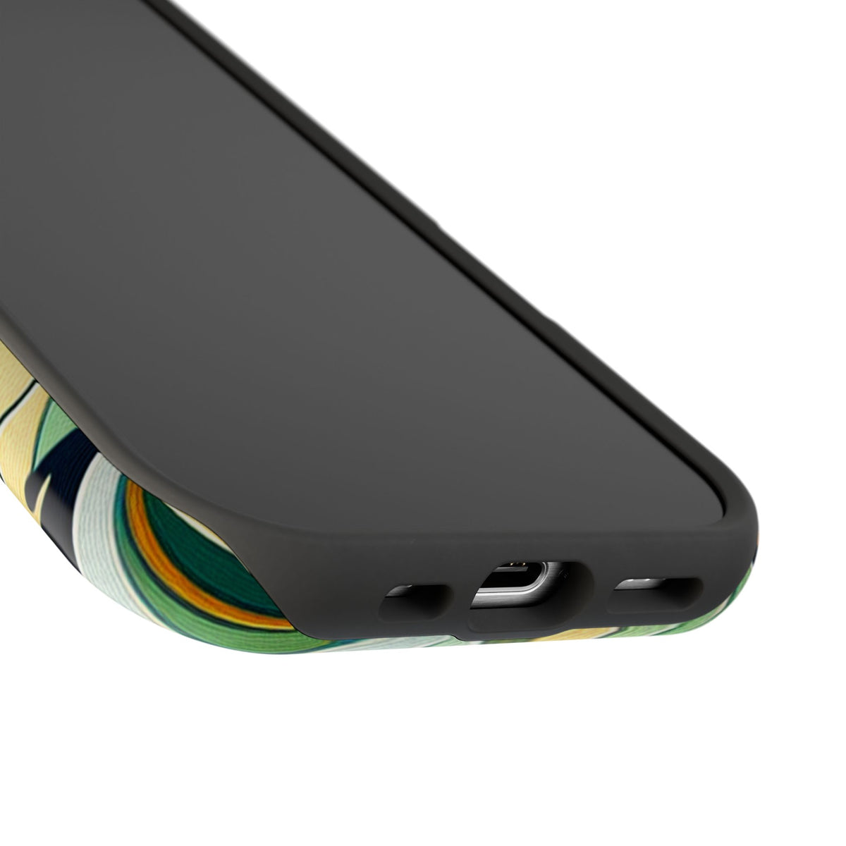 Surfboard Wave Art Phone Case — Impact-Resistant Beach Vibes iPhone Case