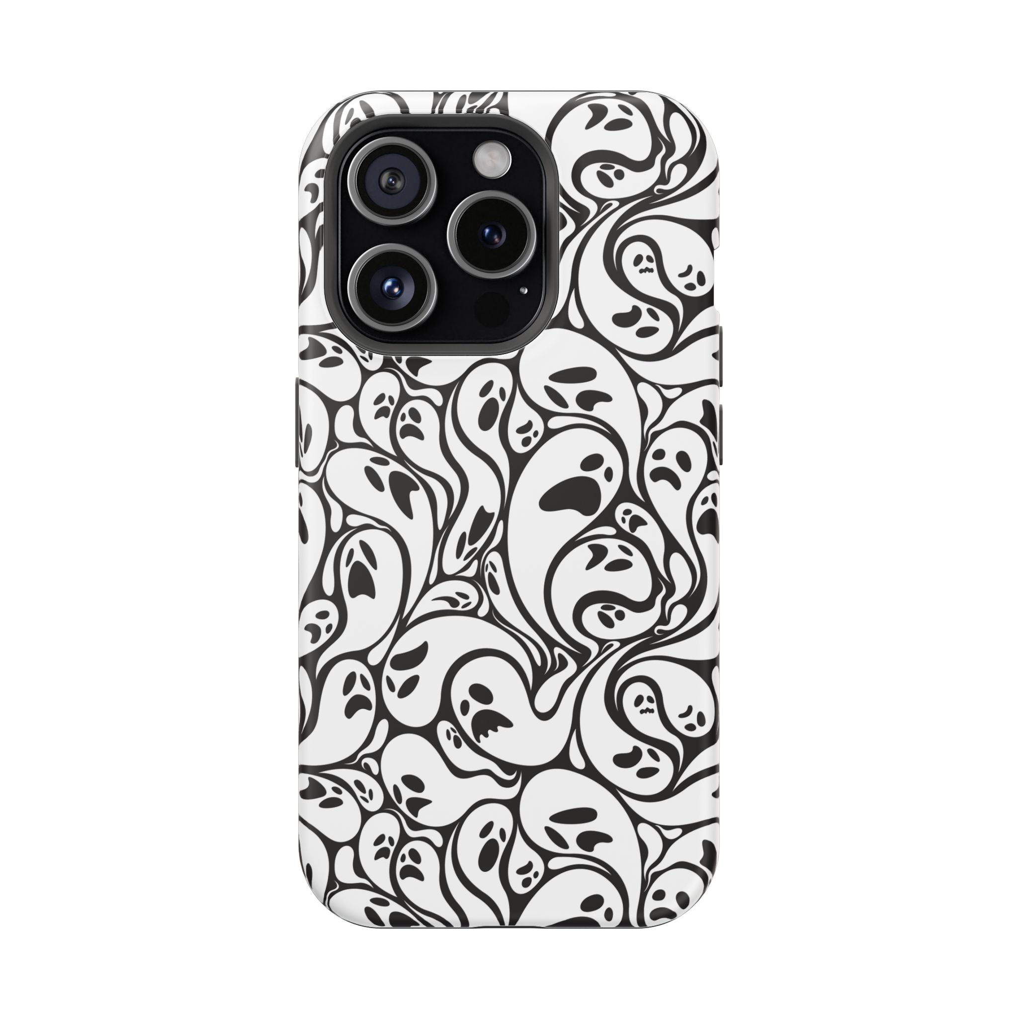 Halloween Ghostly Vibes Impact-Resistant Phone Case