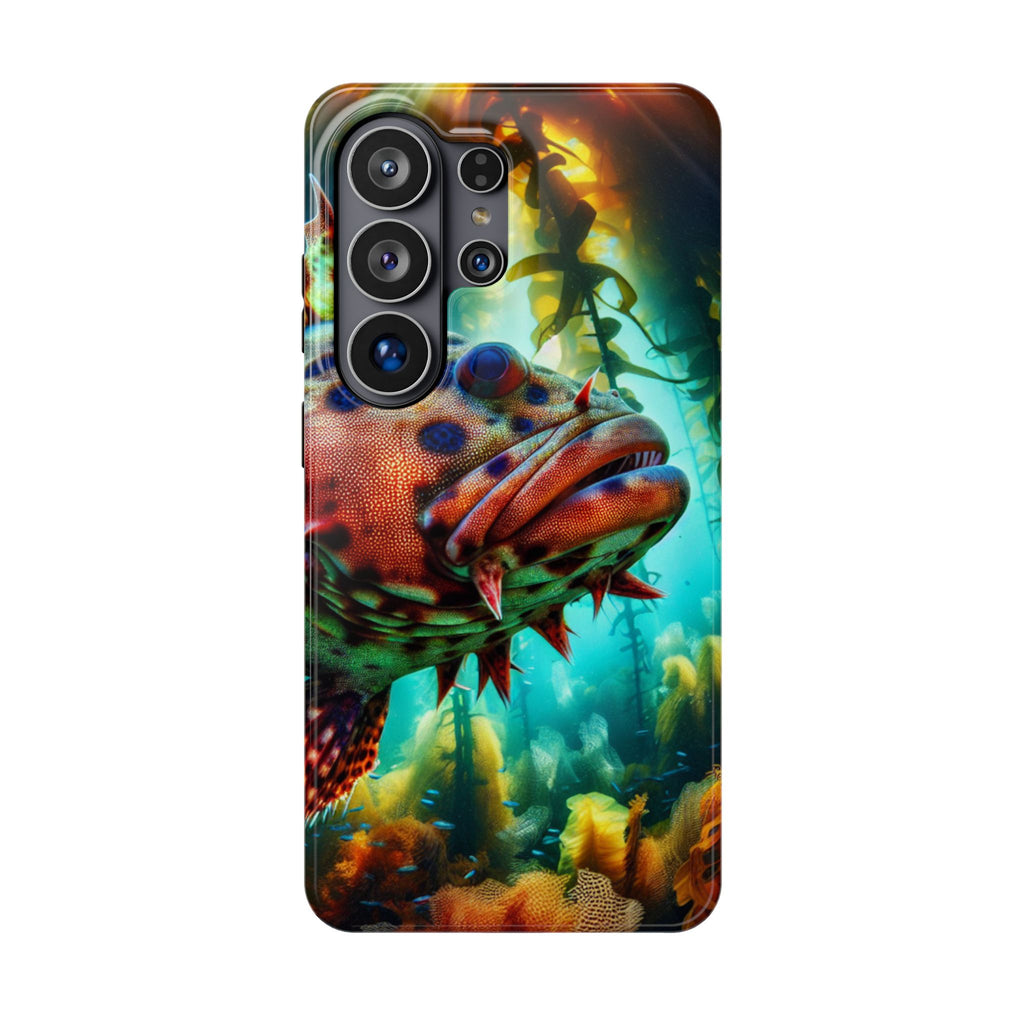 Sea Life Phone Case — Colorful Underwater Fish Impact-Resistant Case