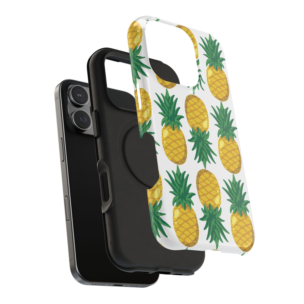 Pineapple Print Phone Case - Impact-Resistant