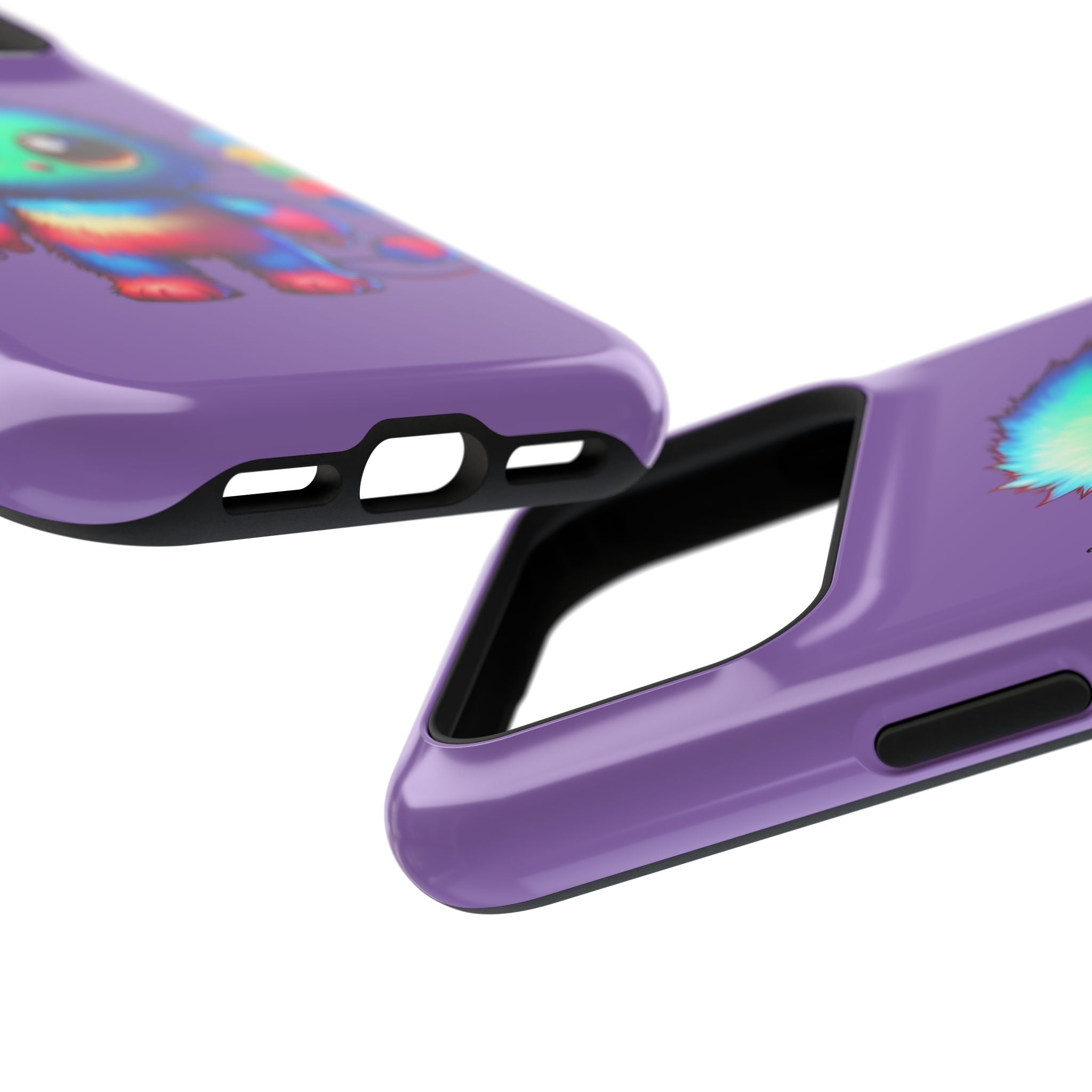 Colorful Cute Monster Impact Resistant Phone Case