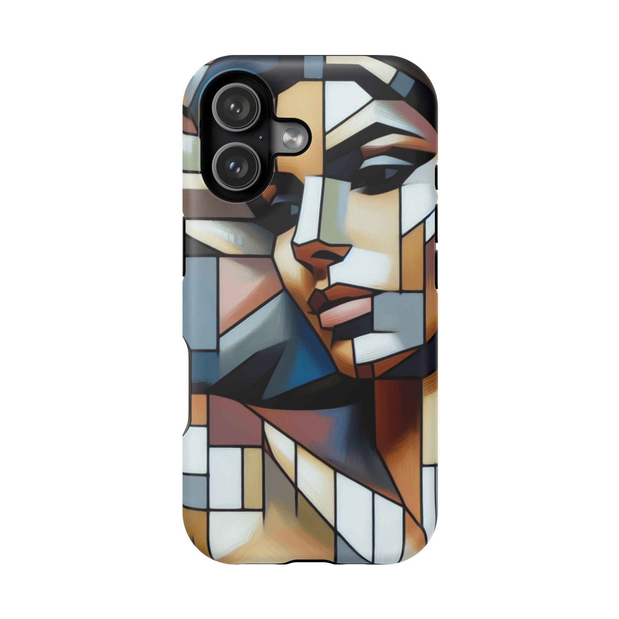 Impact Resistant Case - Woman Abstract Design