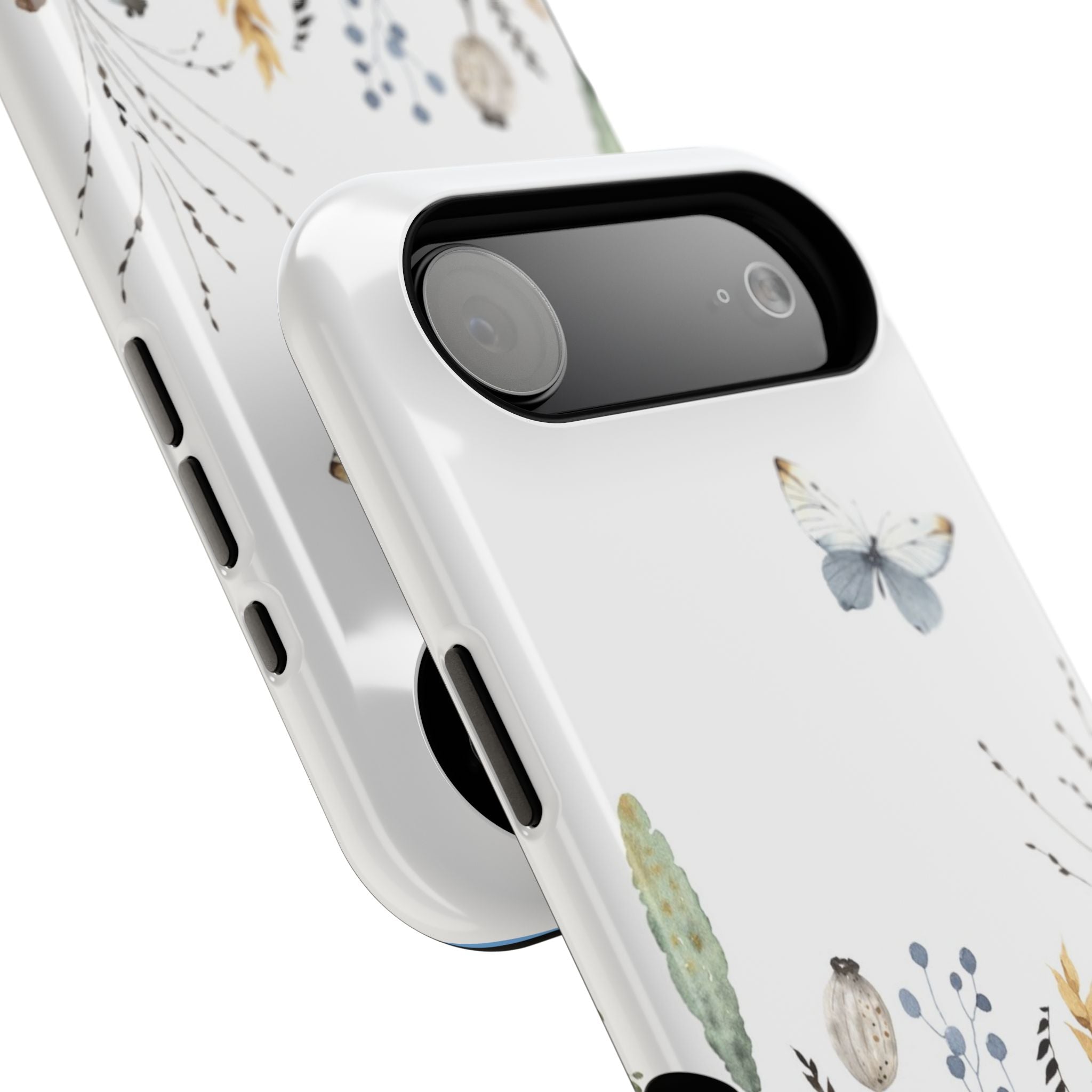 Floral Impact-Resistant Phone Case