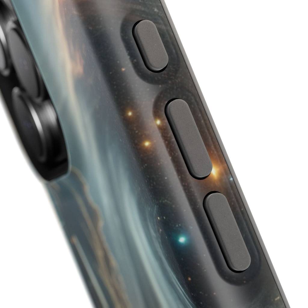 Spacecraft Vortex Phone Case — Impact-Resistant Sci‑Fi iPhone Cover