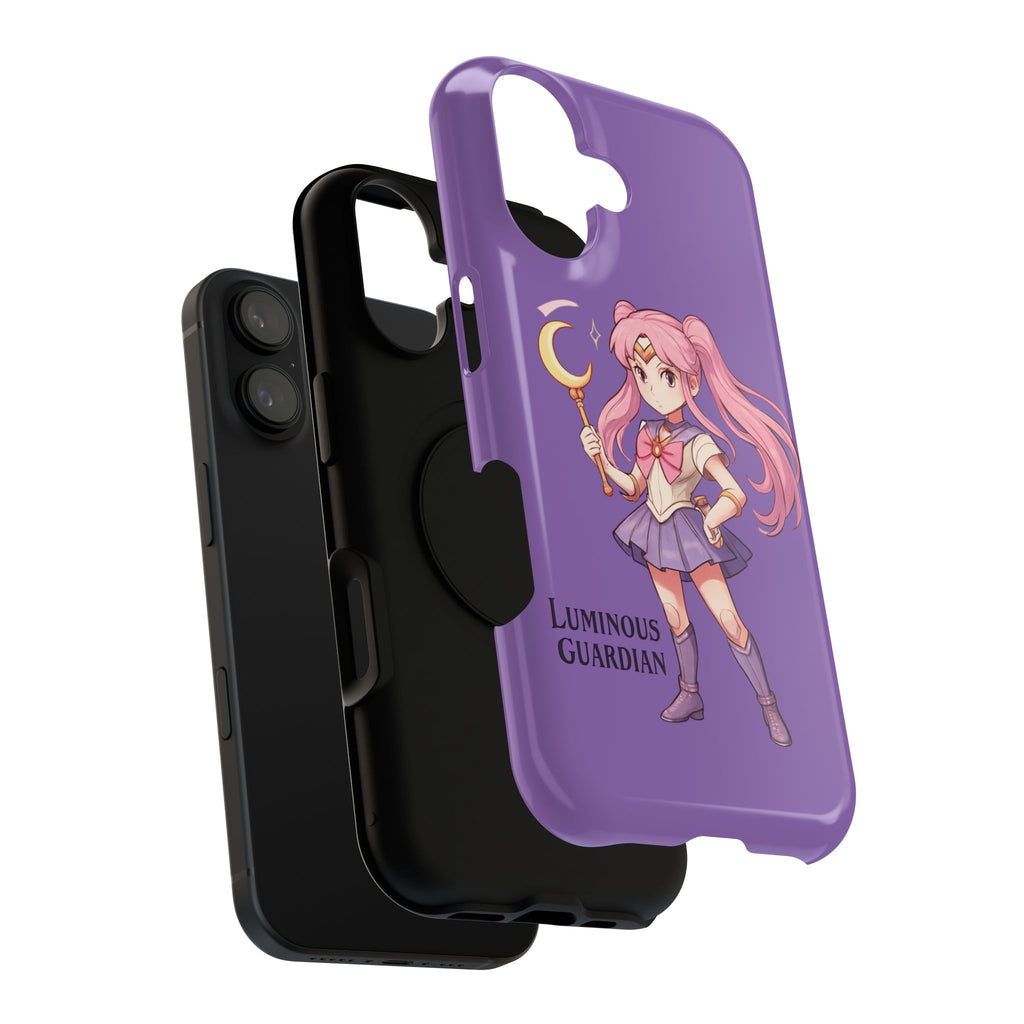 Luminous Guardian Phone Case, Impact-Resistant