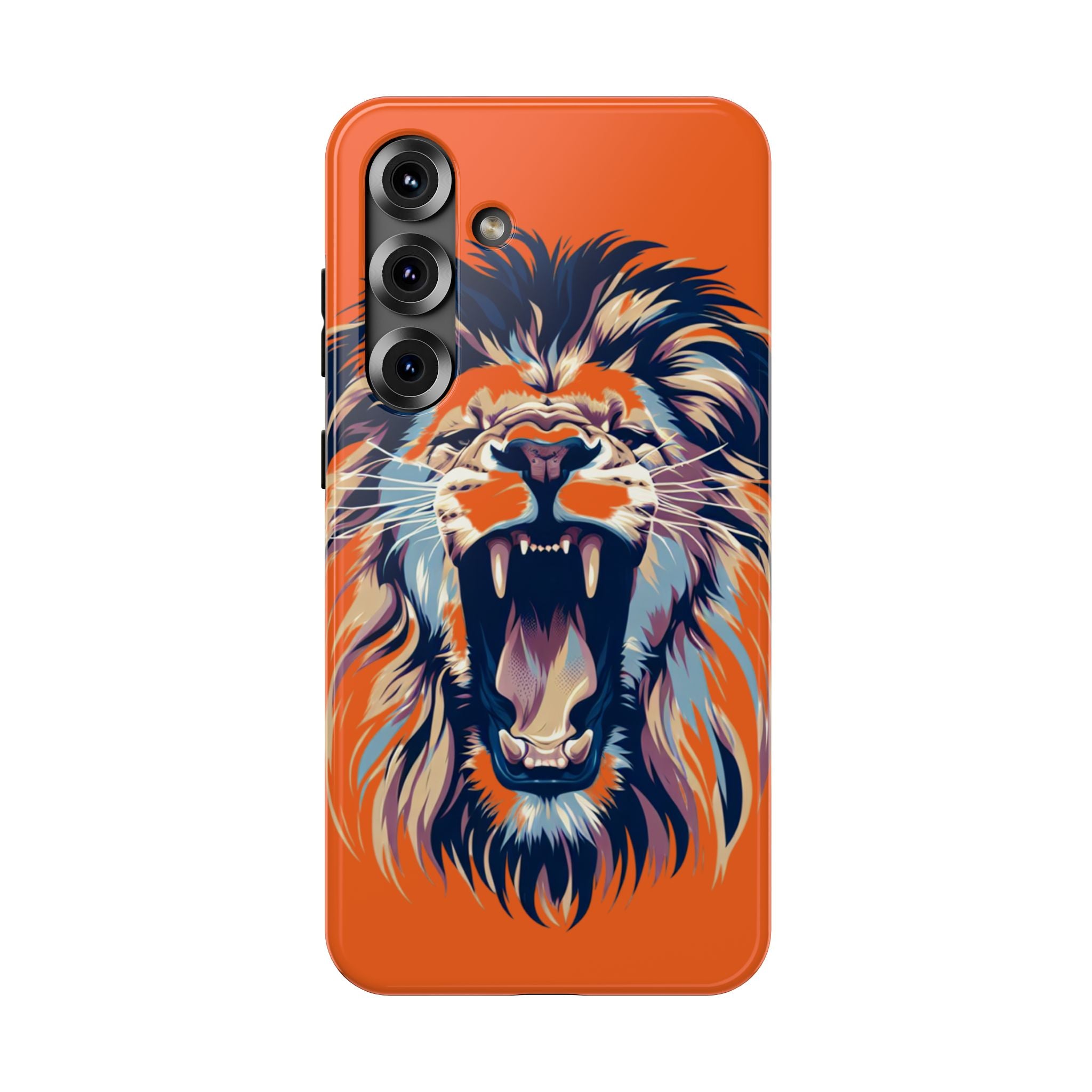 Wild Roar Lion Impact Resistant Phone Case