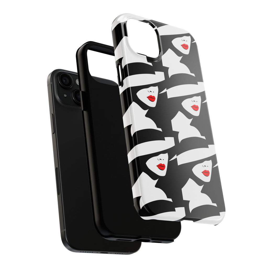 Retro Chic Tough Phone Case