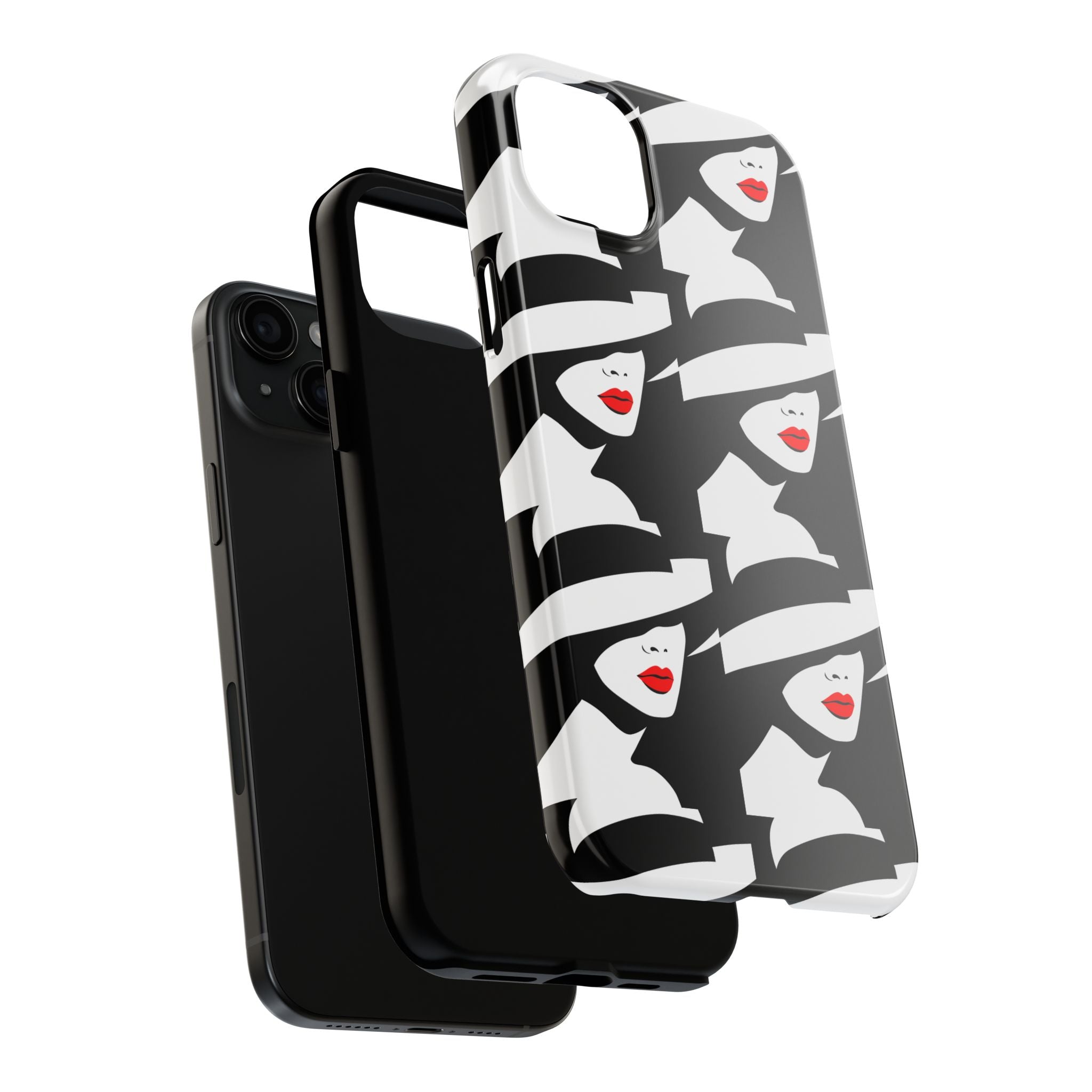 Retro Chic Tough Phone Case