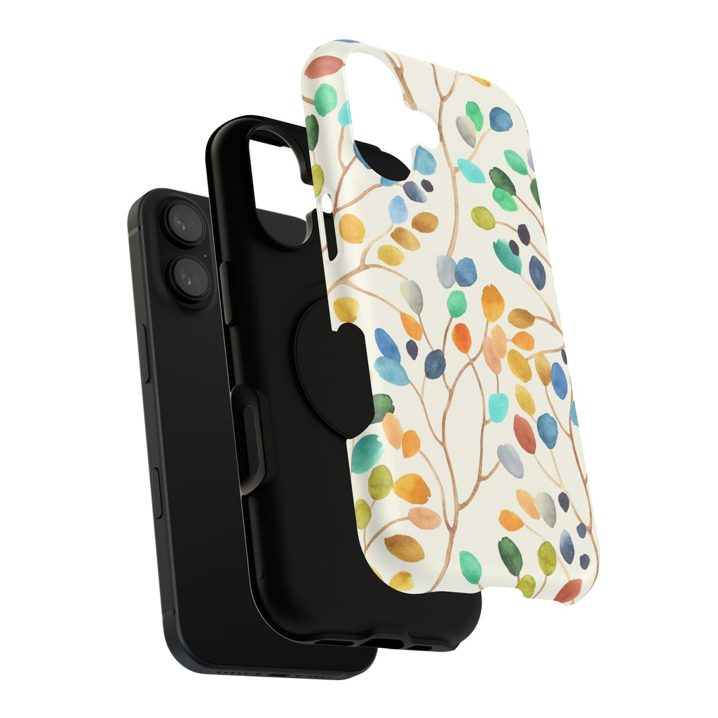 Vibrant Floral Phone Cases Impact-Resistant
