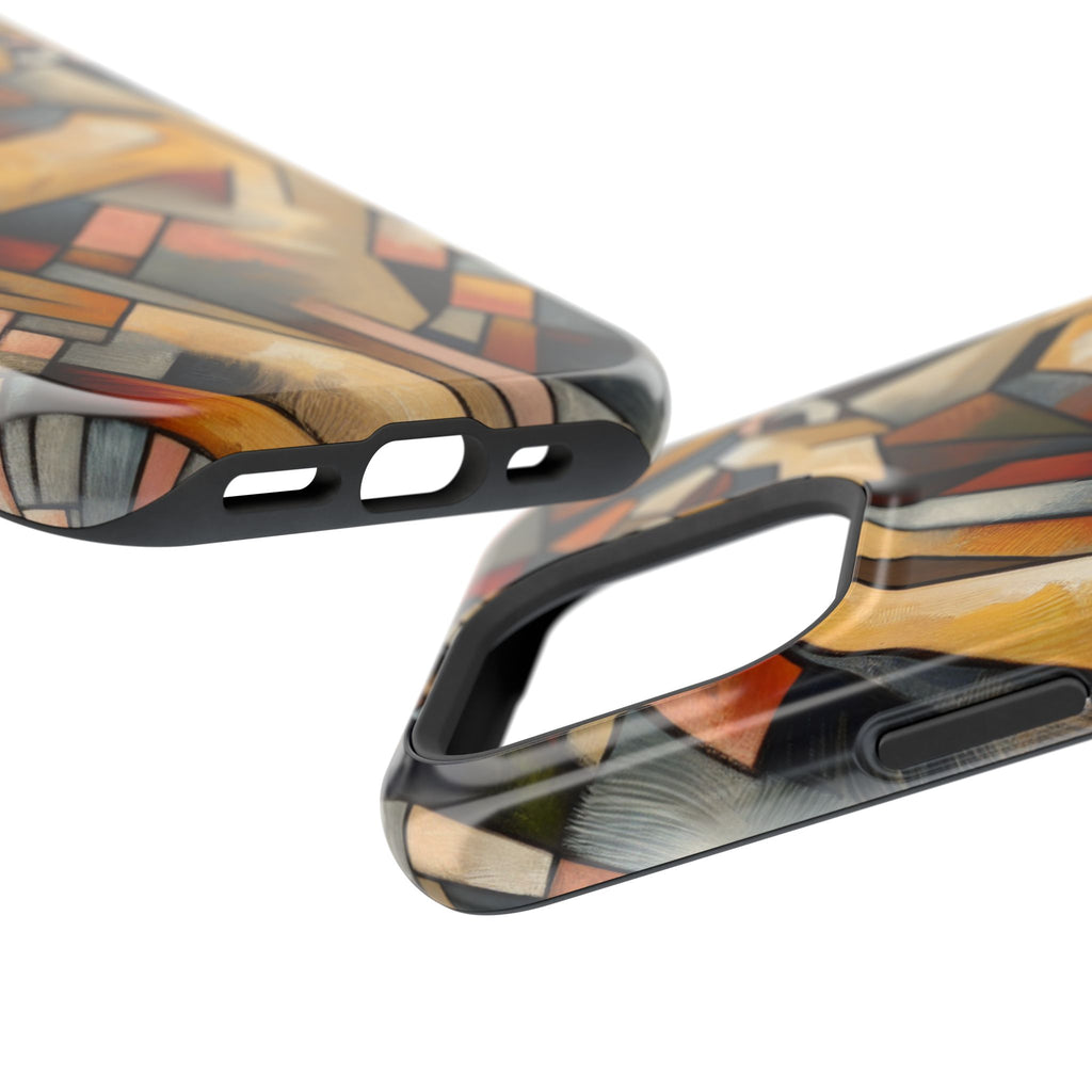 Impact Resistant Phone Case - Sleeping  Woman Abstract